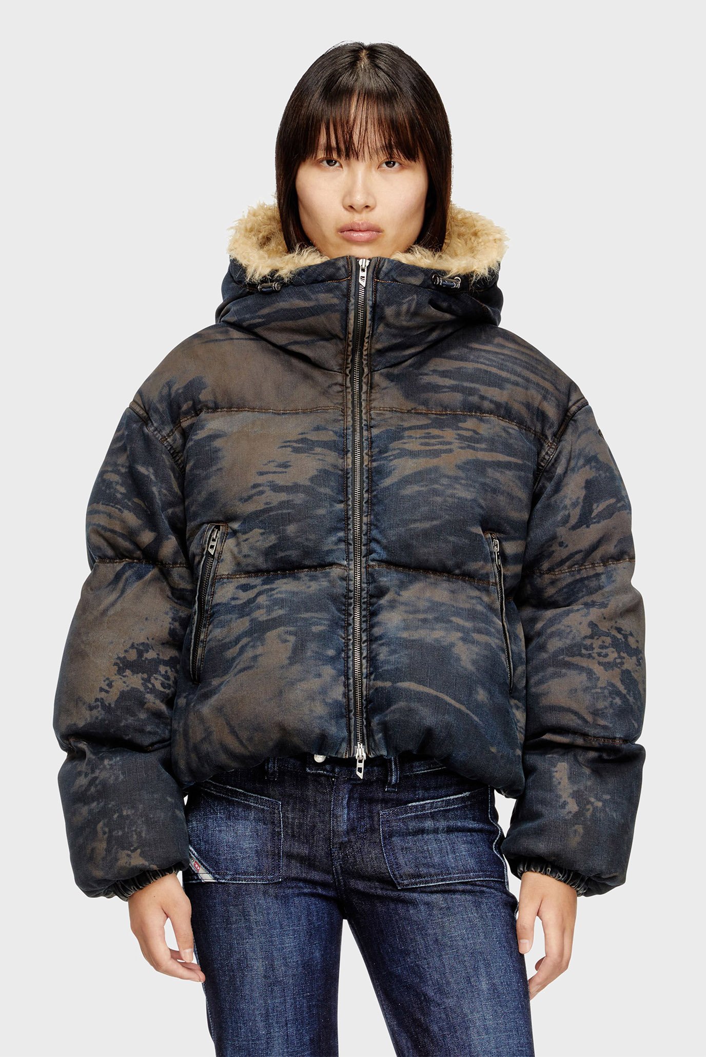 Куртка зимняя W-AVES-FUR GIACCA 1