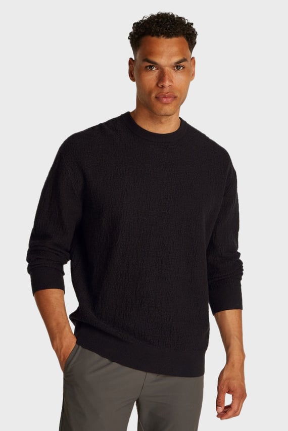 Свитшот NATURAL TEXTURE JACQUARD SWEATER Calvin Klein