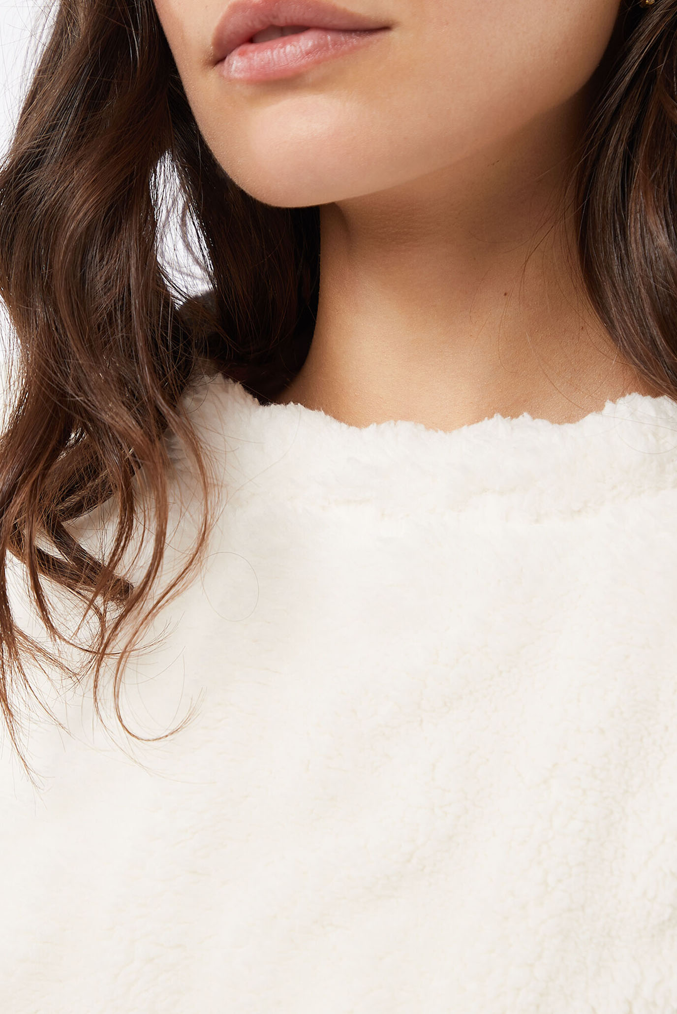 Женский бежевый свитшот NALANE 4