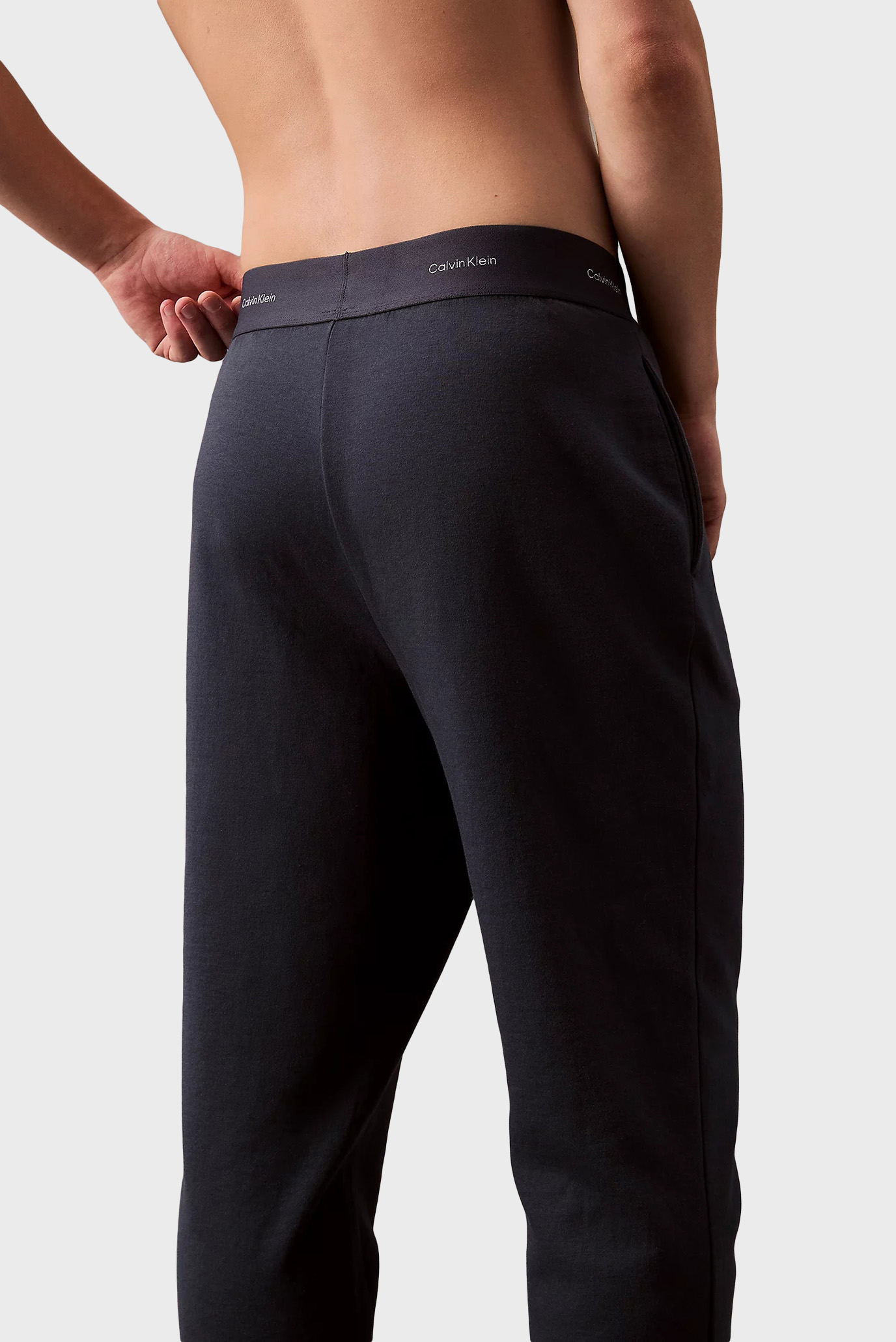 Мужские темно-синие брюки 4