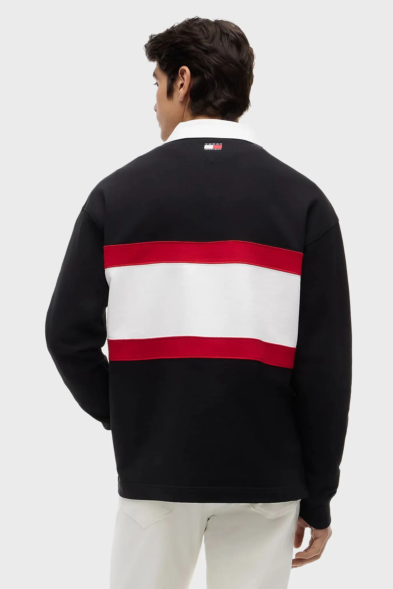 Поло с длинным рукавом TH X CF1 PANELLED SC 3