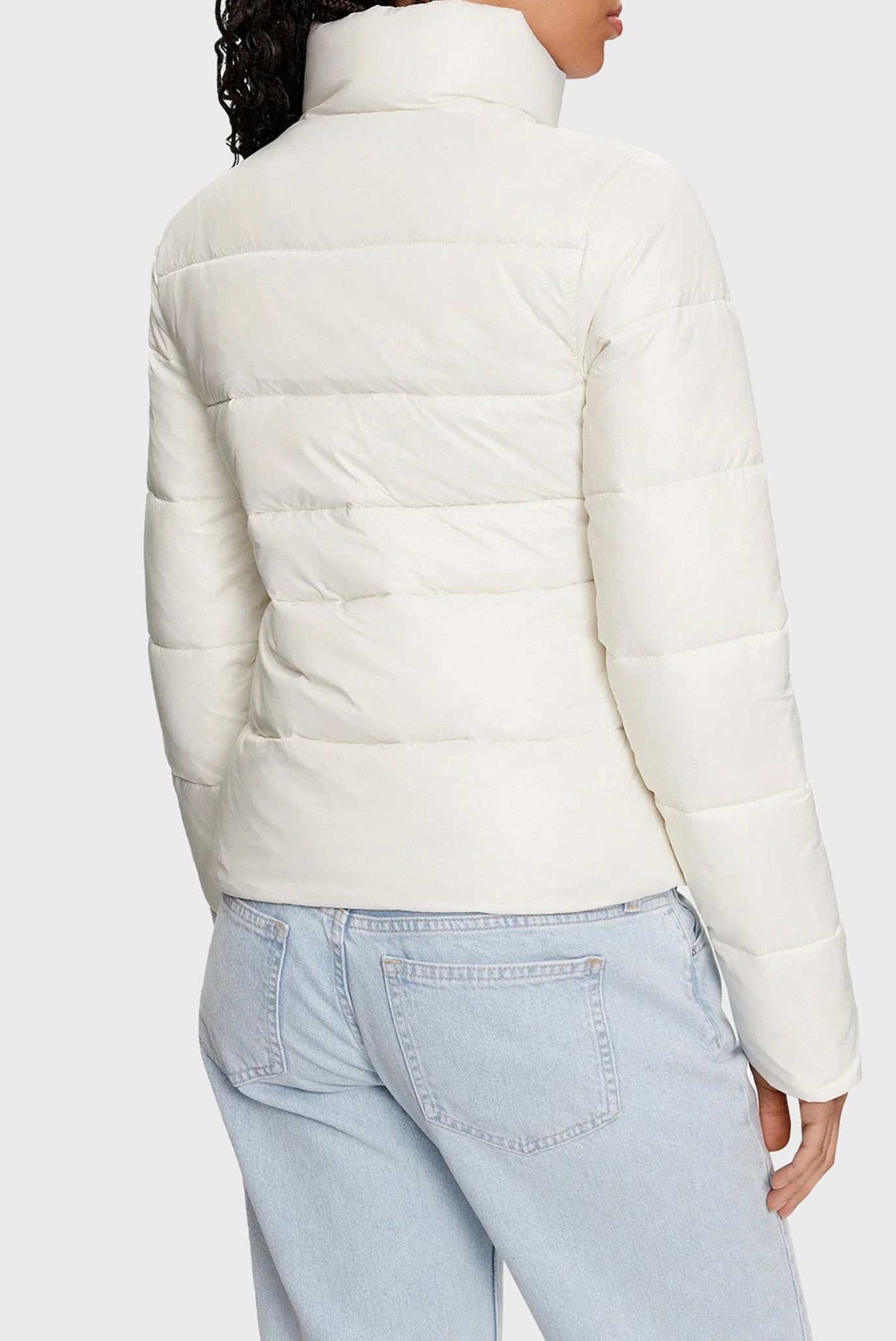 Женская белая куртка LW PADDED FITTED JACKET 3