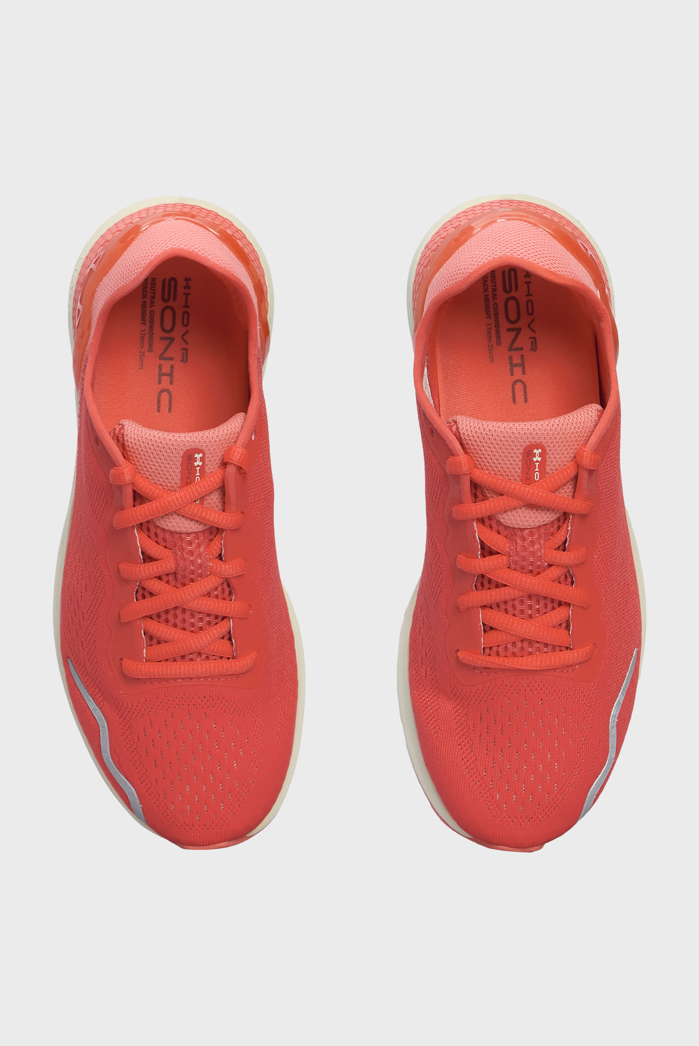 Женские красные кроссовки UA W HOVR Sonic 6 4