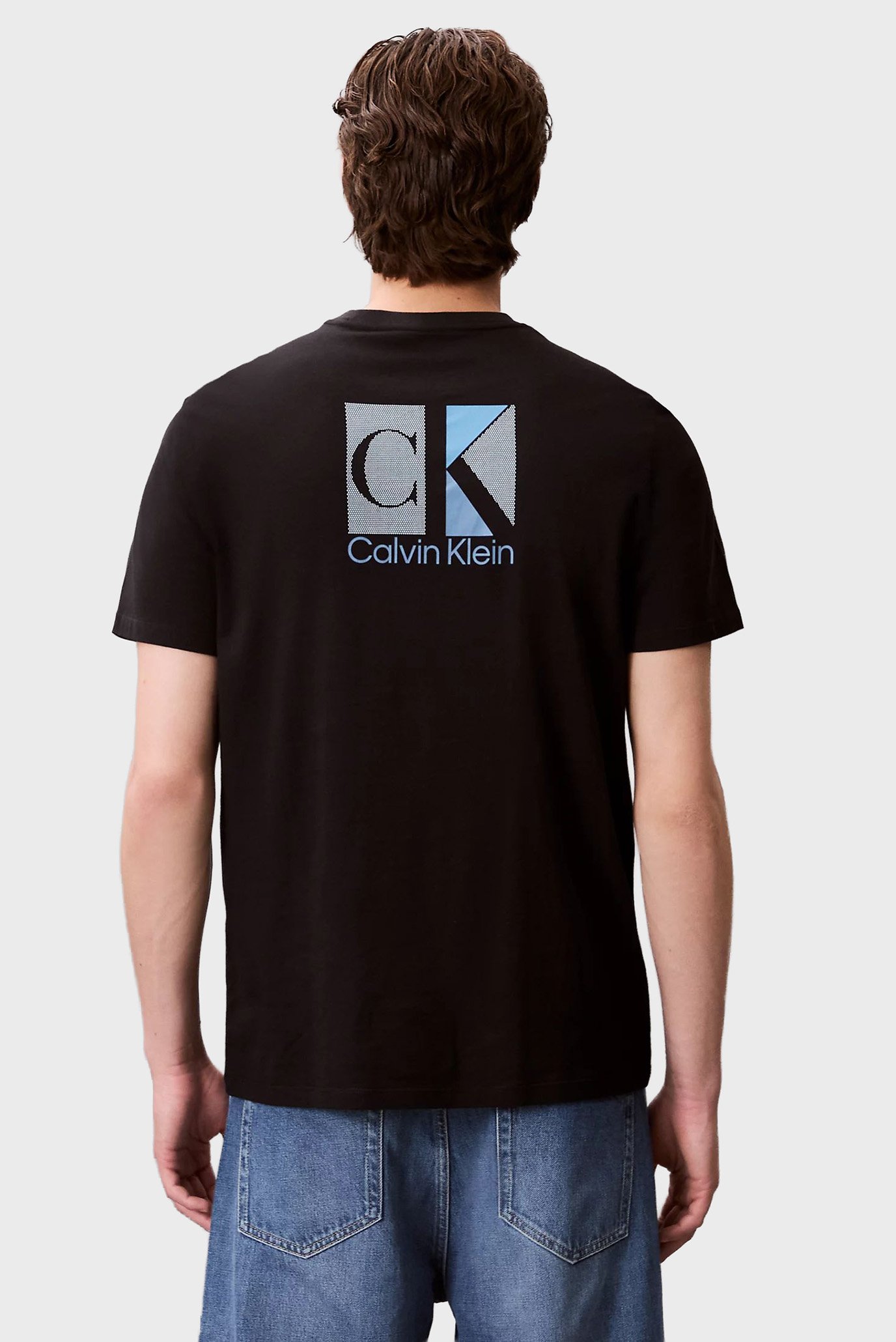Футболка/SS 30s EU SP CK ABSTRACT GRAPHIC 1