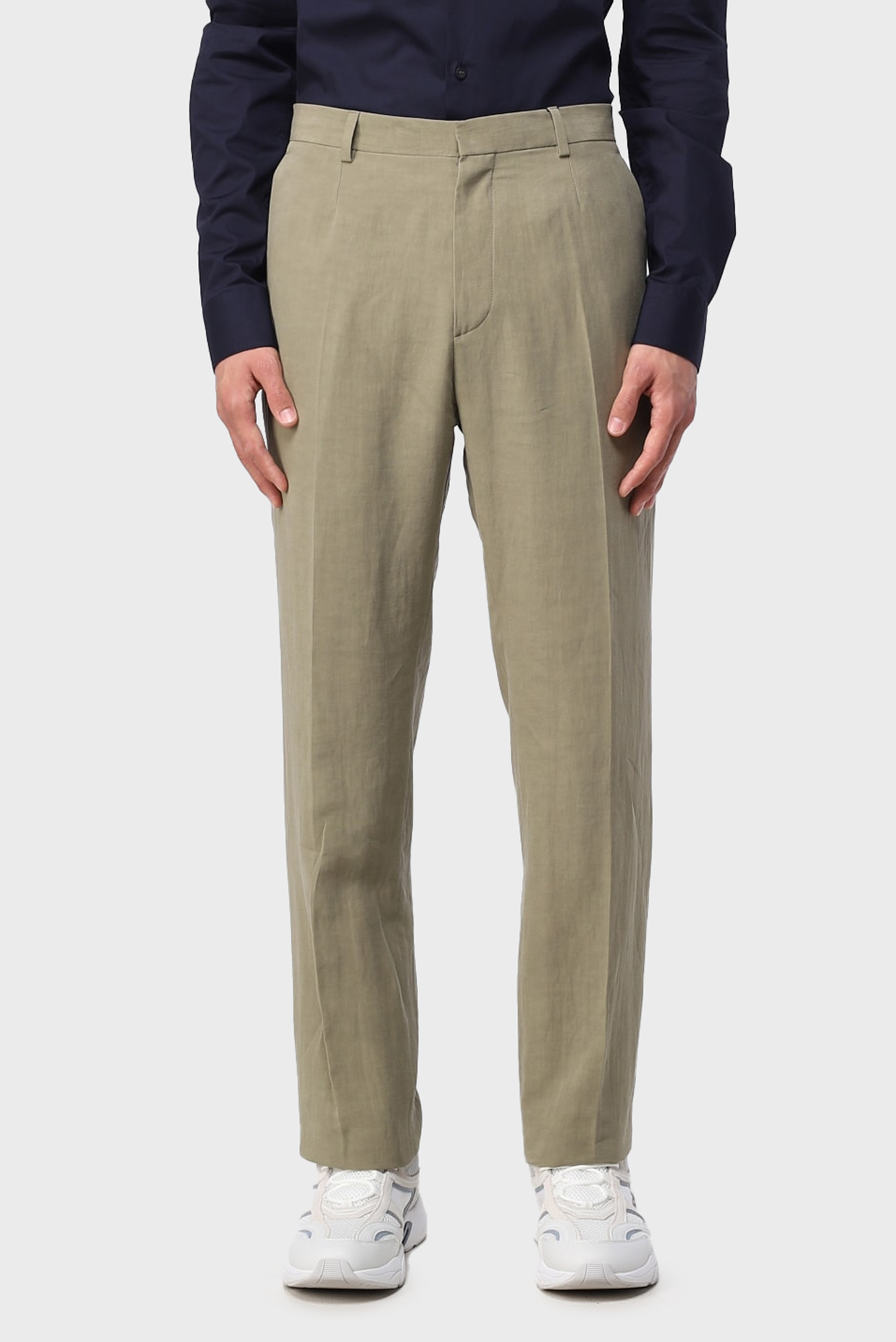 Штаны LINEN VISCOSE STRAIGHT PANTS 4