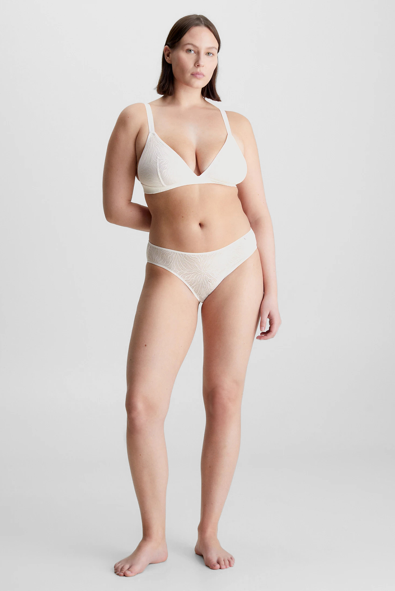 Женские белые трусикиCalvin Klein Женские белые трусики 4