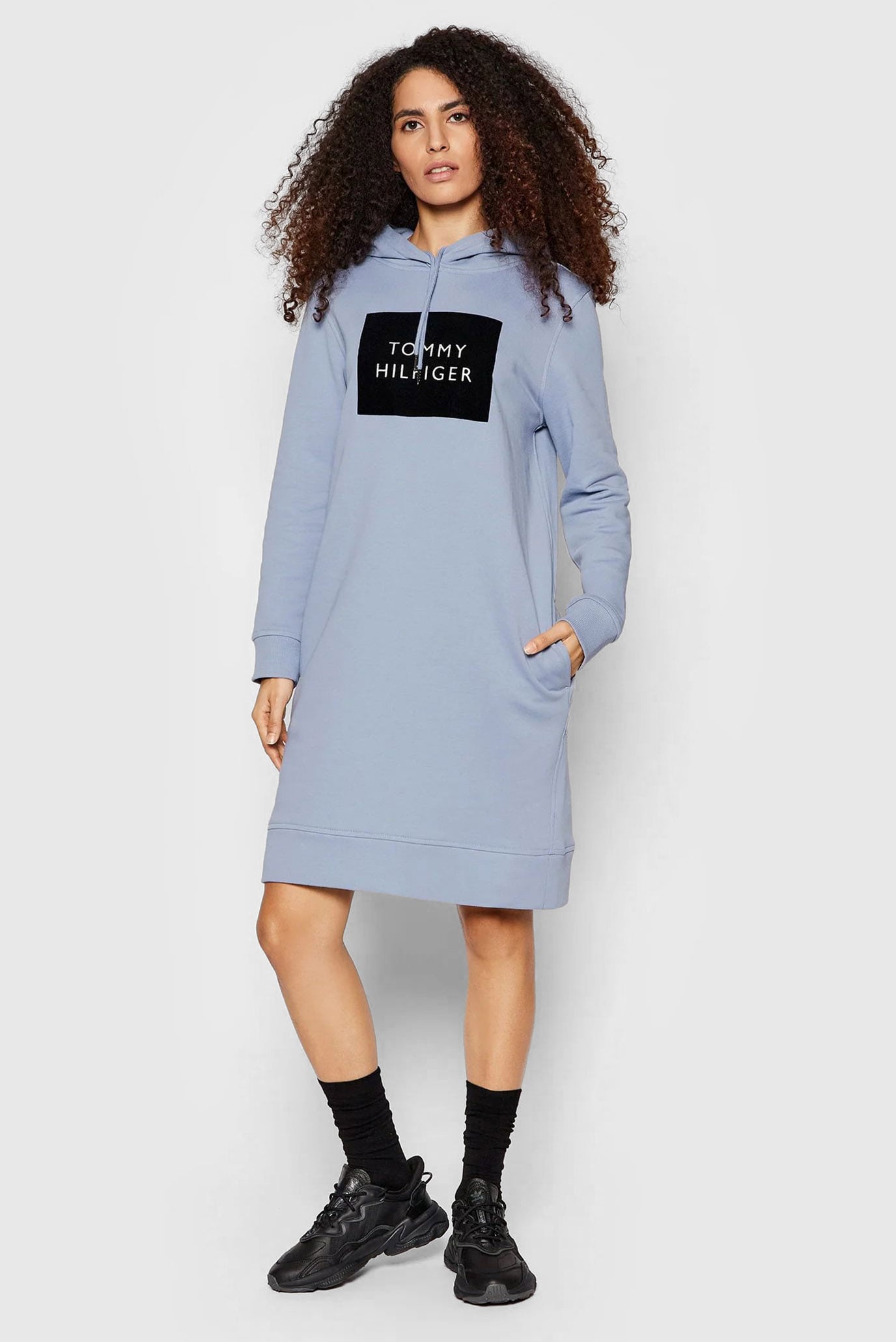 Платье REG FLOCK BOX SHORT HOODIE DRESS 2