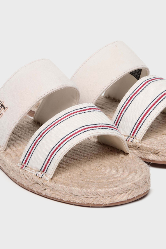 Слайдеры  SHIRTING FLAT ESPADRILLE SANDAL