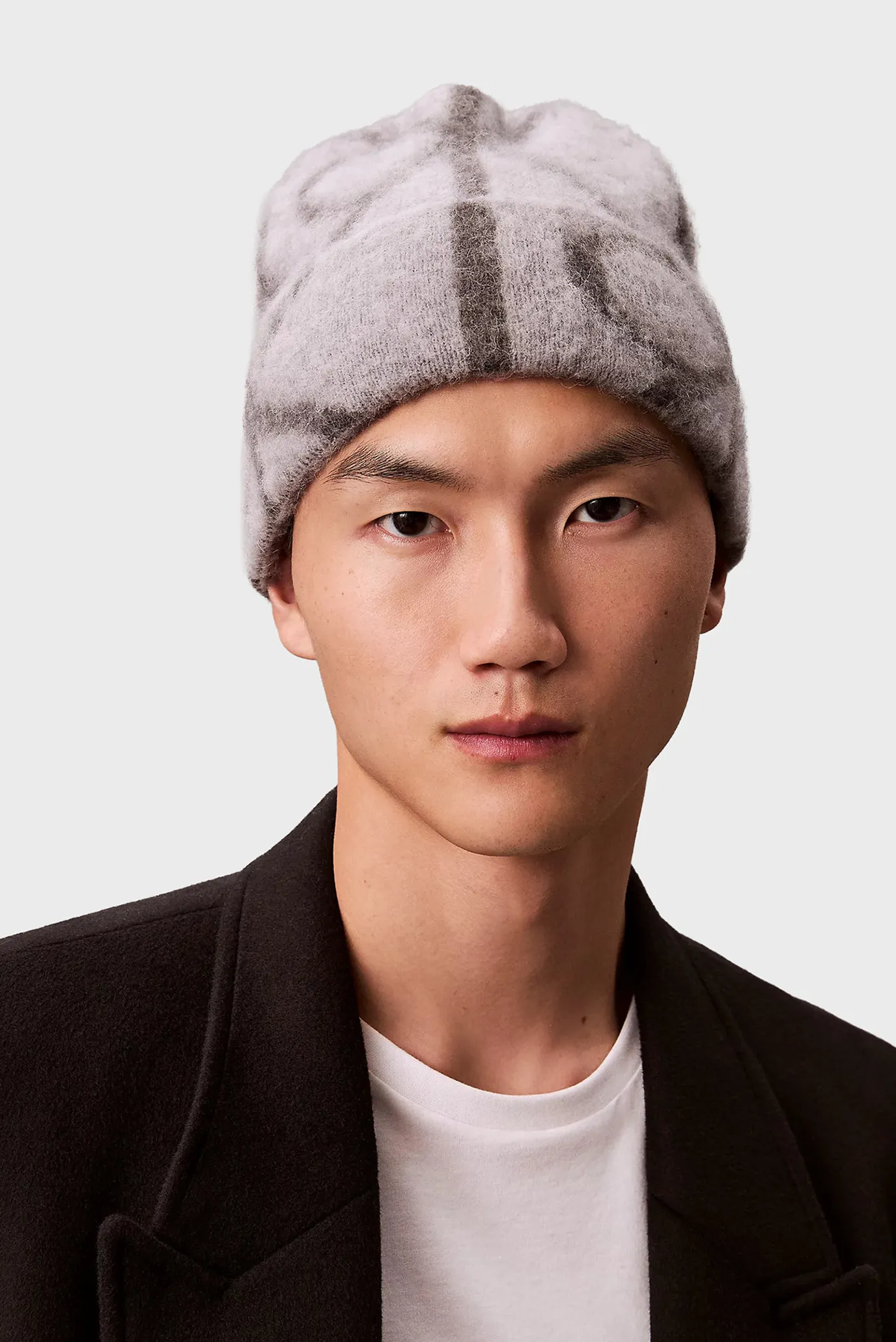 Шапка EMBLEM AOP BRUSHED BEANIE 2