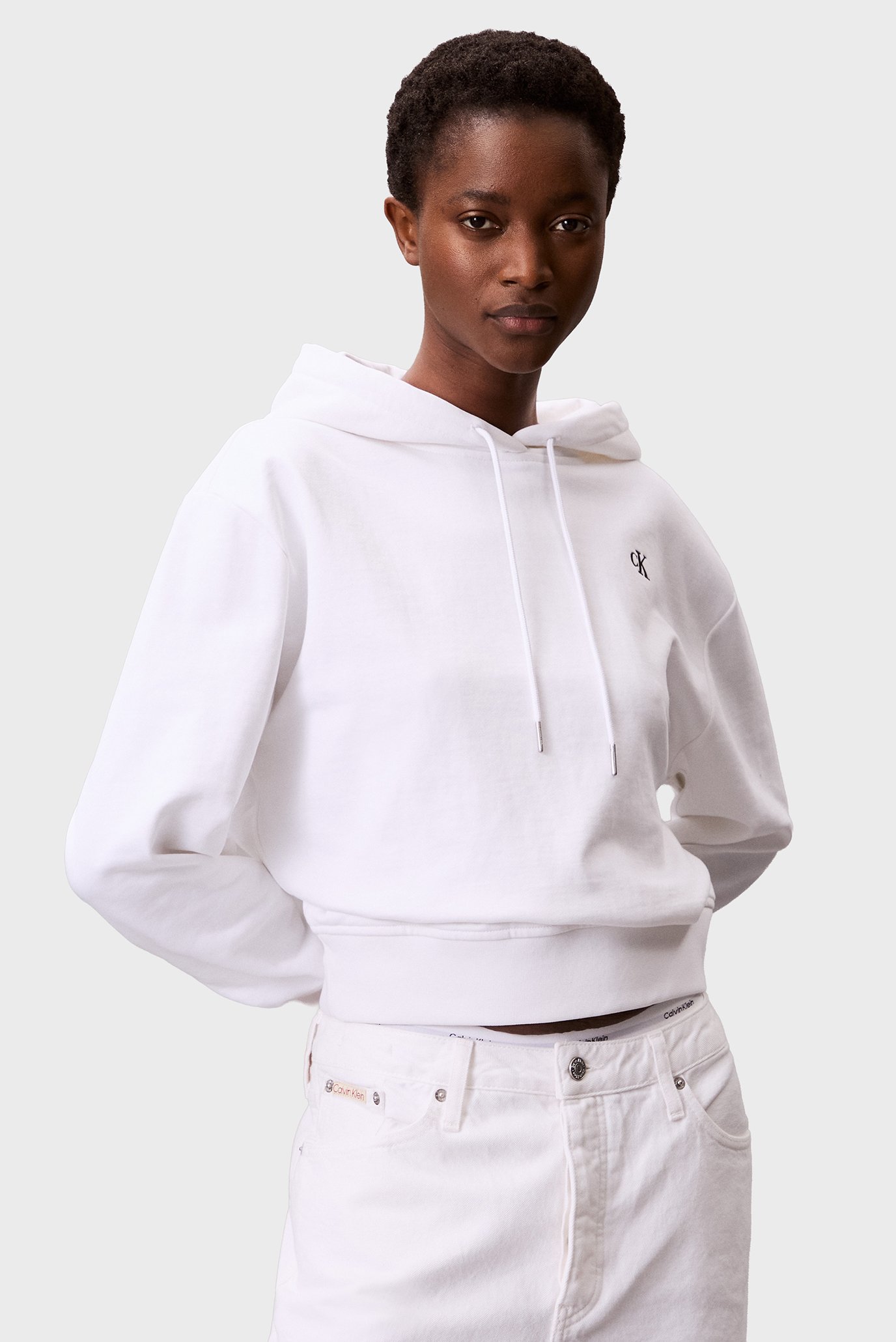 Худи/LS MONOGRAM TERRY PO HOOD 1