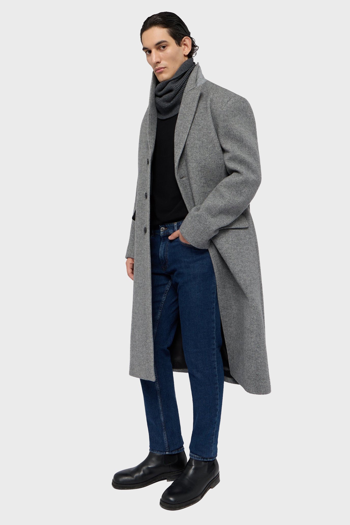 Джинсы MJ370D62 5 POCKET 370 CLOSE - BLUE DENIM SW 3