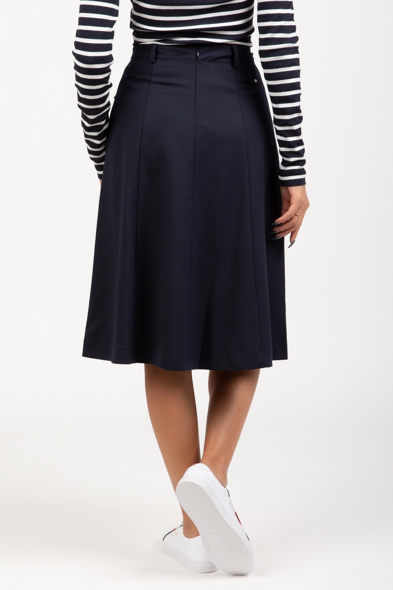 Юбка WOOL FLANNEL KNEE LENGTH SKIRT 3