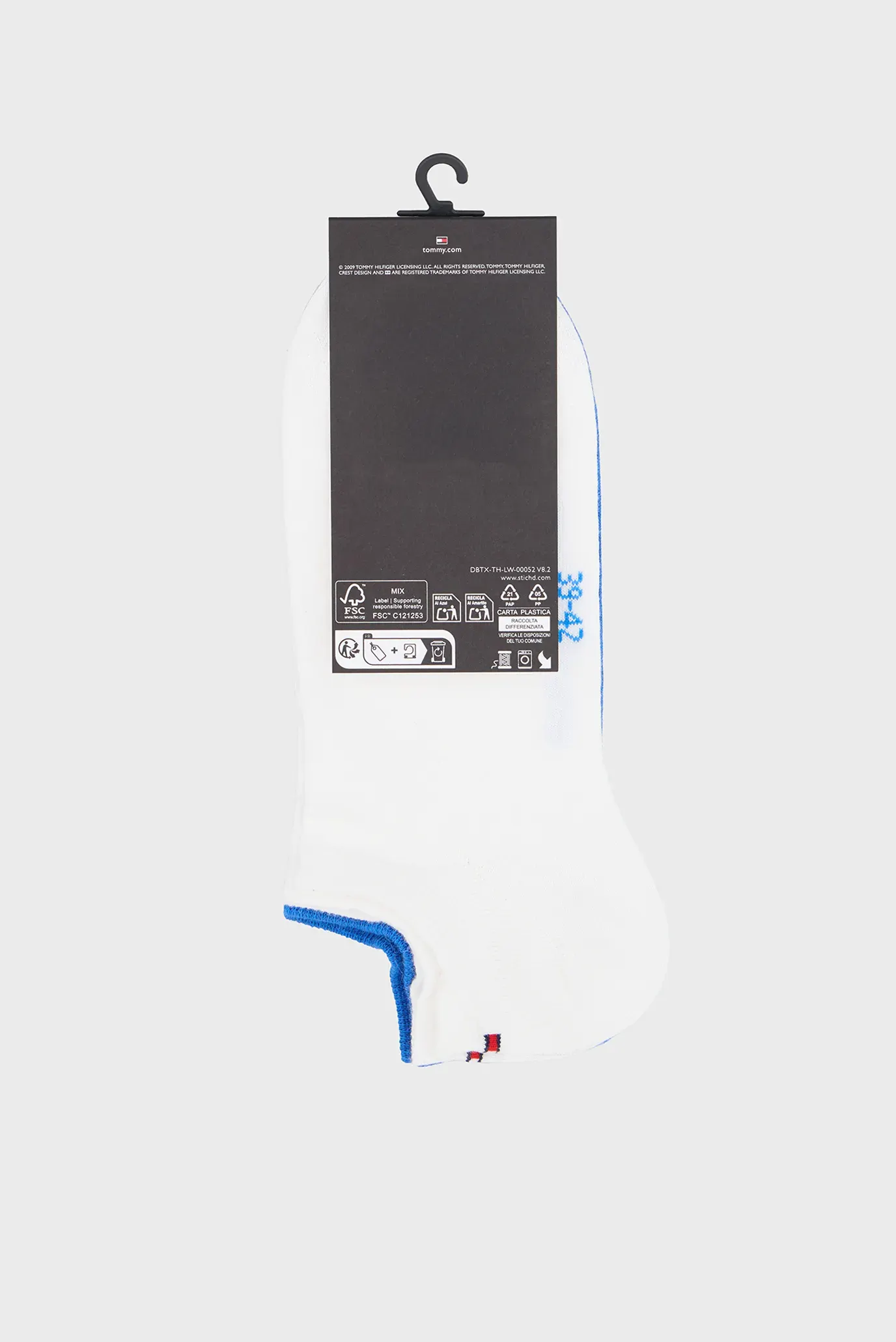 Носки TH MEN SNEAKER 2P LOGO STRIPE 3