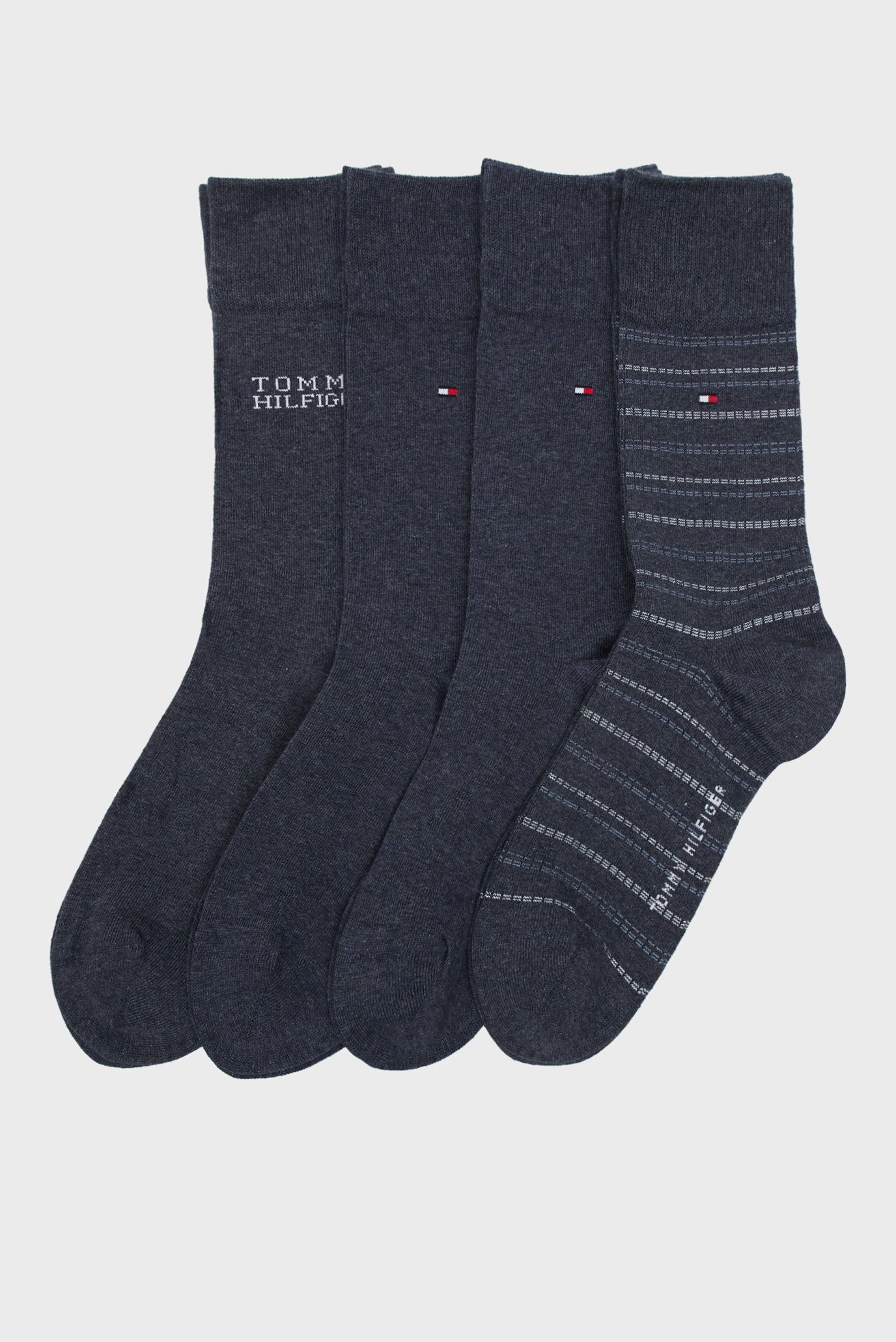 Набор носков TH MEN SOCK 4P TIN GIFTBOX TOMMY STRIPETommy Hilfiger Набор носков TH MEN SOCK 4P TIN GIFTBOX TOMMY STRIPE 2