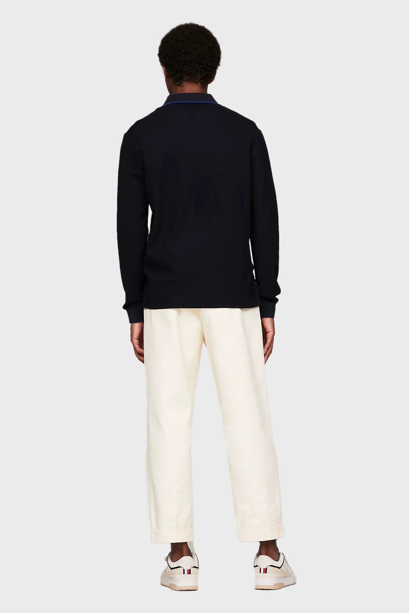 Поло с длинным рукавом DC STRUCTURE L S SLIM POLO 3