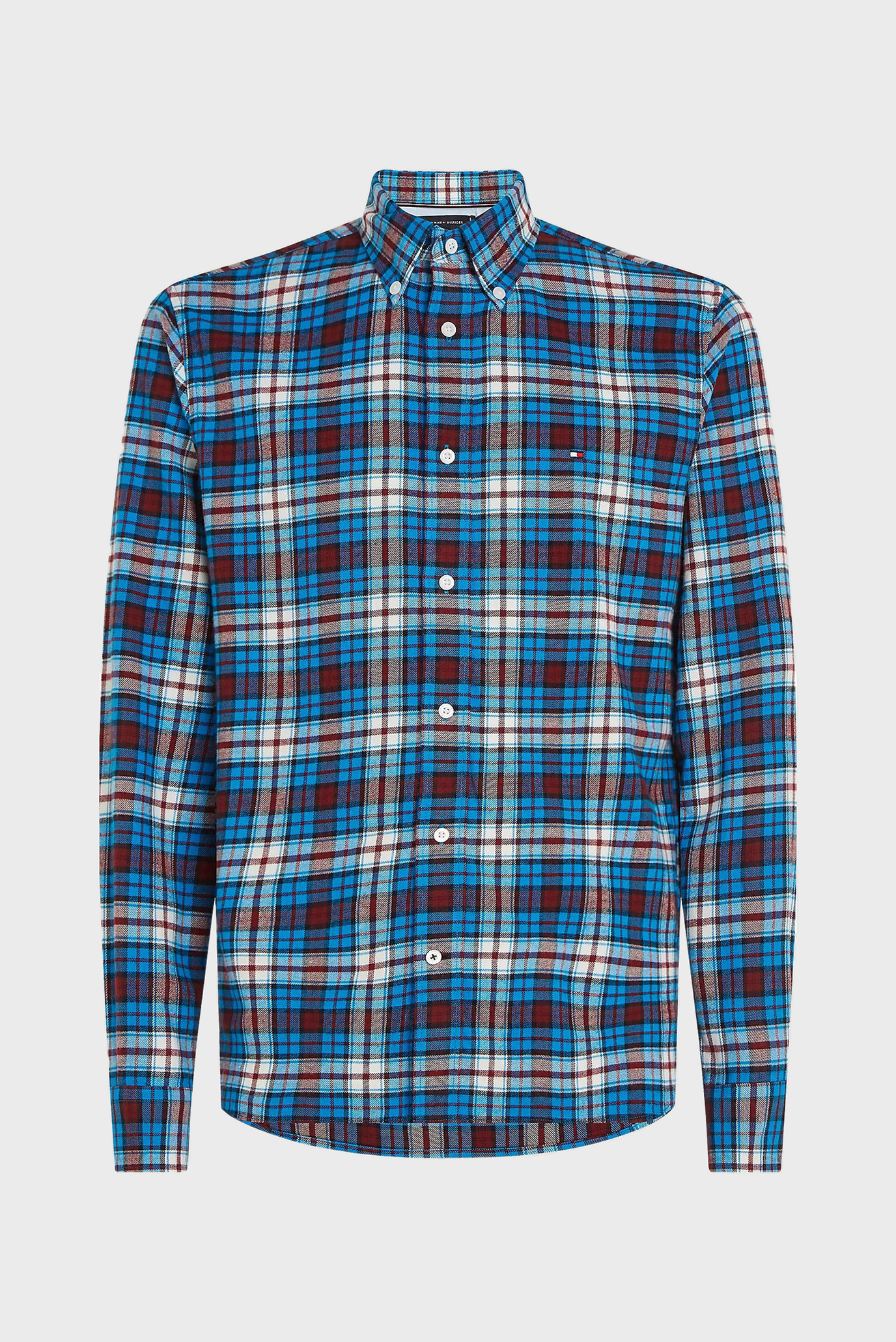 Рубашка BRUSHED TOMMY TARTAN SMALL SHIRT 5