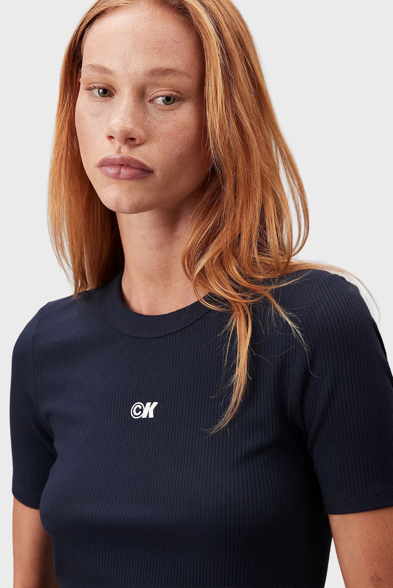 Футболка A- Modal Rib Tee (essential) 5