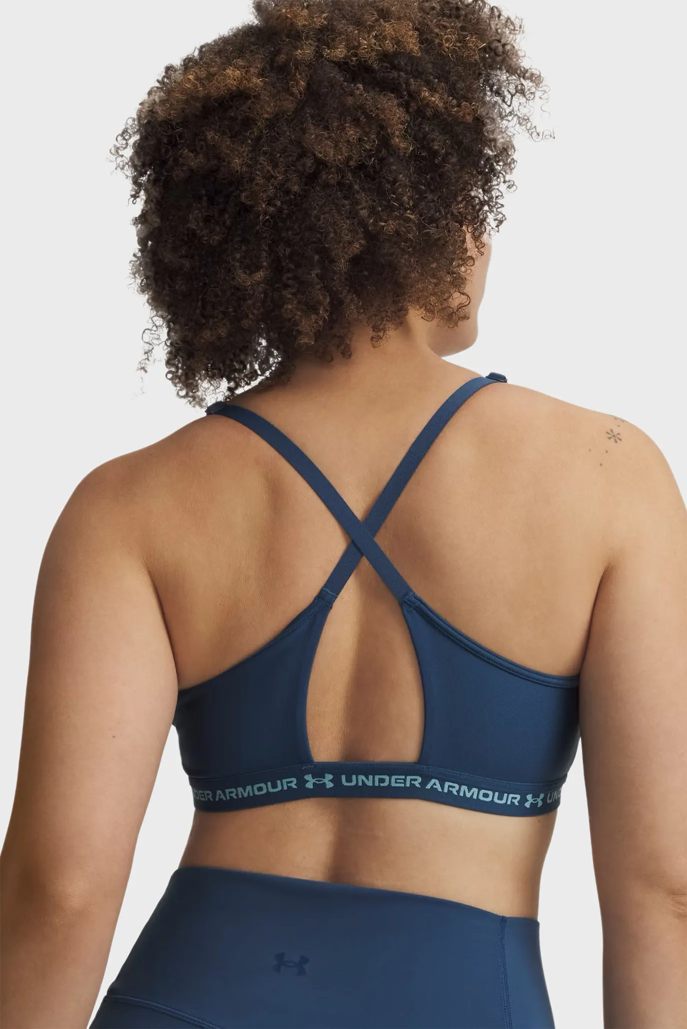 Топ UA Crossback Low Bra-BLU 7