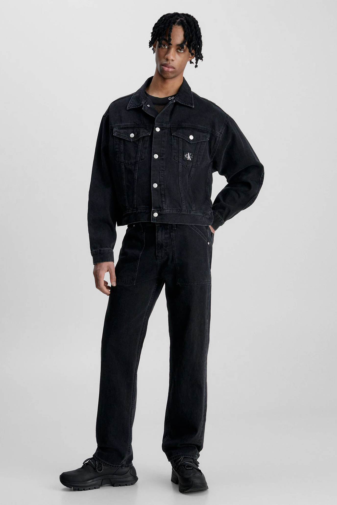 Куртка джинсовая BOXY PANEL DENIM JACKET 3