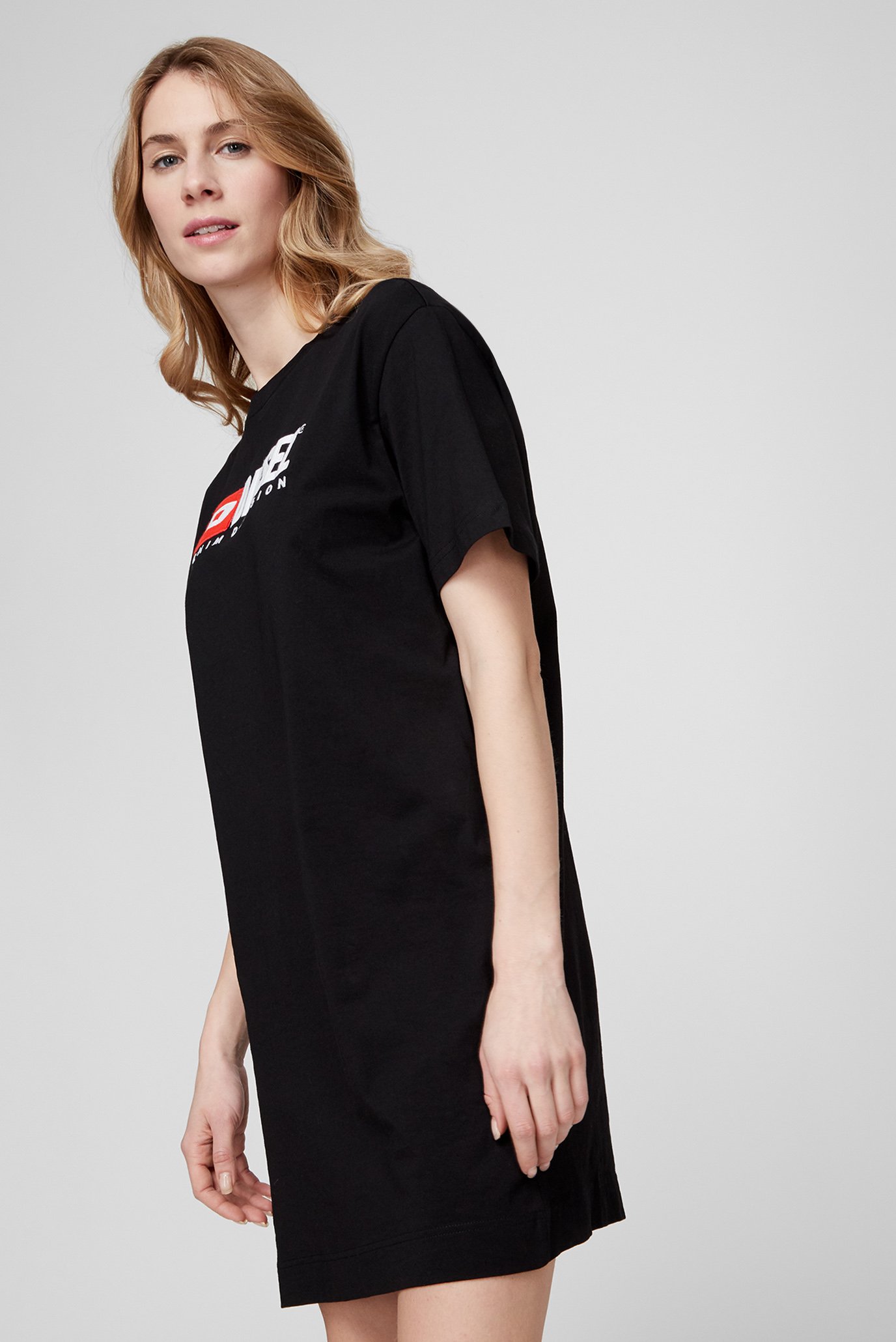 Женское черное платье D-EGOR-DIV 8