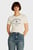 Женская белая футболка TJW SLIM CREST NYC RINGER
