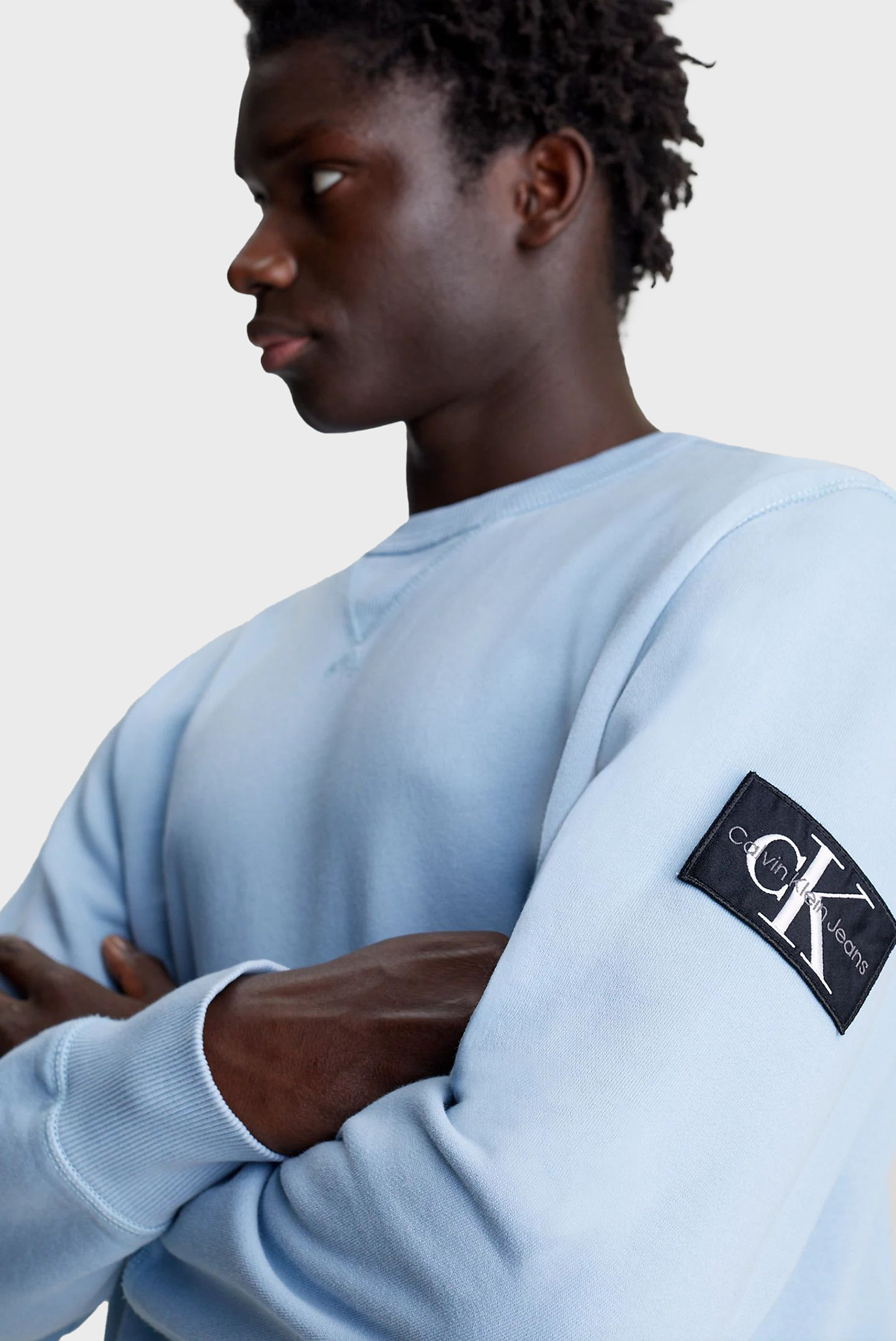 Свитшот WASHED BADGE CREW NECK 4