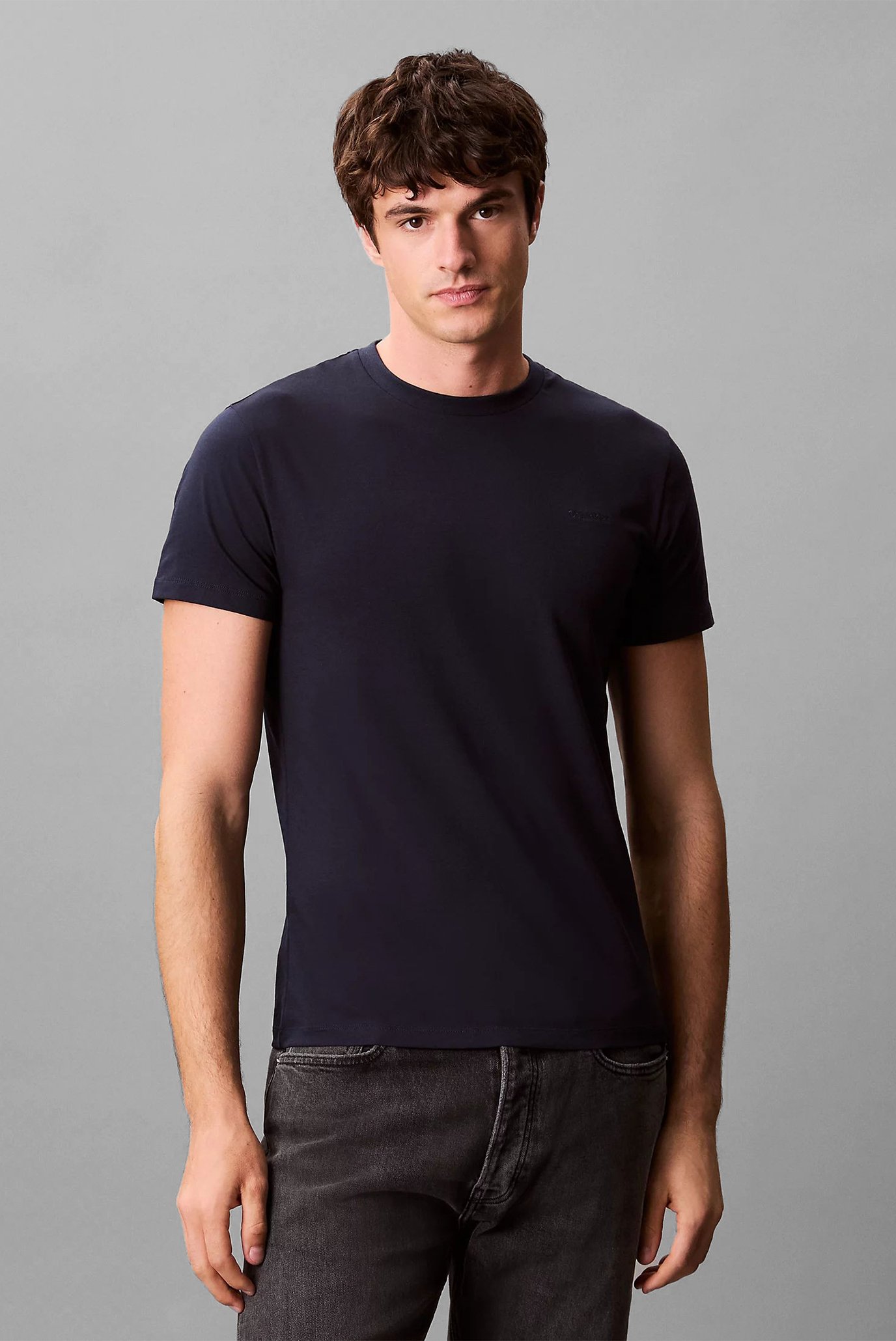 Футболка SS SLIM STRETCH COTTON CREWNK TE 1