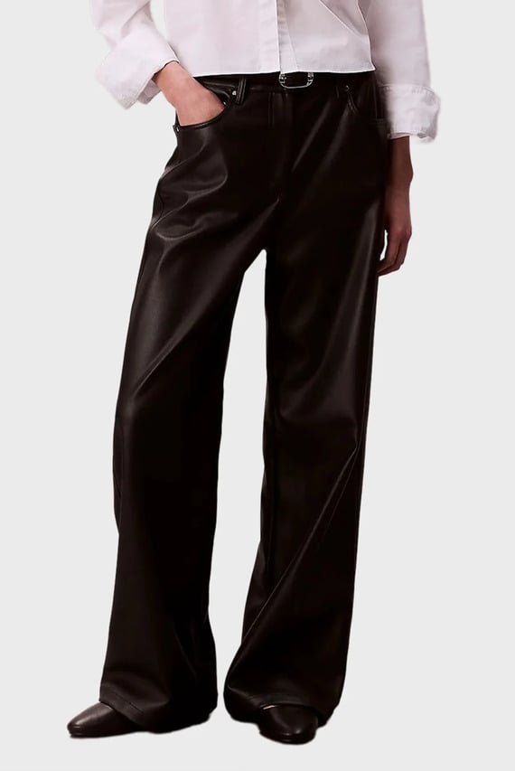 Штаны FAUX LEATHER 5PKT PANT Calvin Klein Jeans
