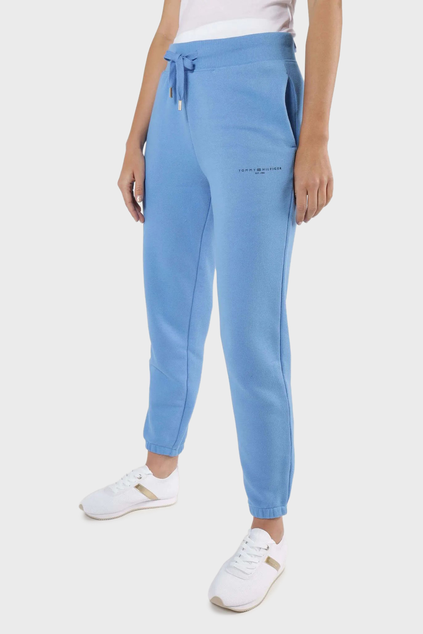 Женские голубые спортивные брюки 1985 TAPERED 4