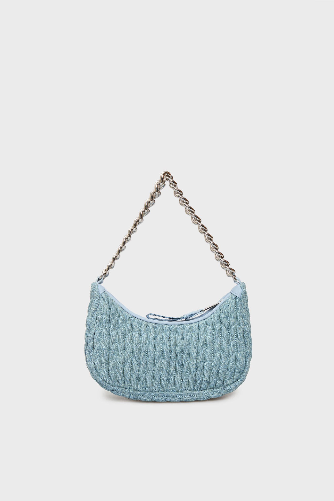 Женская голубая джинсовая сумка ICONIC SHOULDER DENIMTommy Jeans Женская голубая джинсовая сумка ICONIC SHOULDER DENIM 4