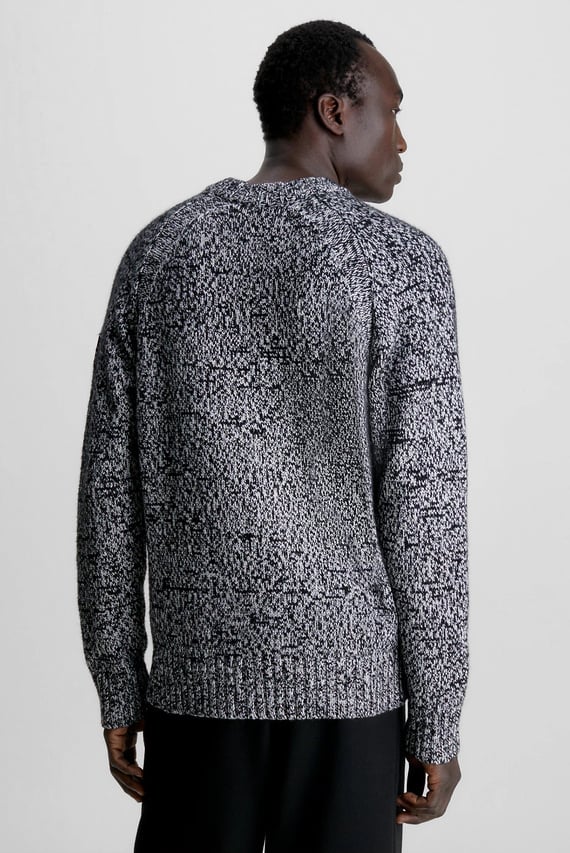 Свитер 2 COLOR WOOL BLEND CN SWEATER
