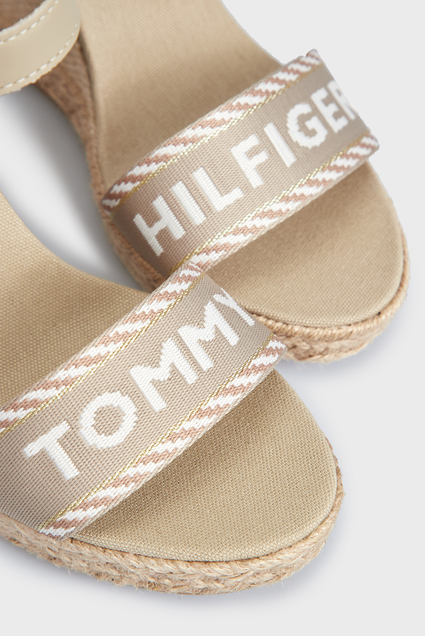 Женские бежевые босоножки SEASONAL WEBBING WEDGE 6