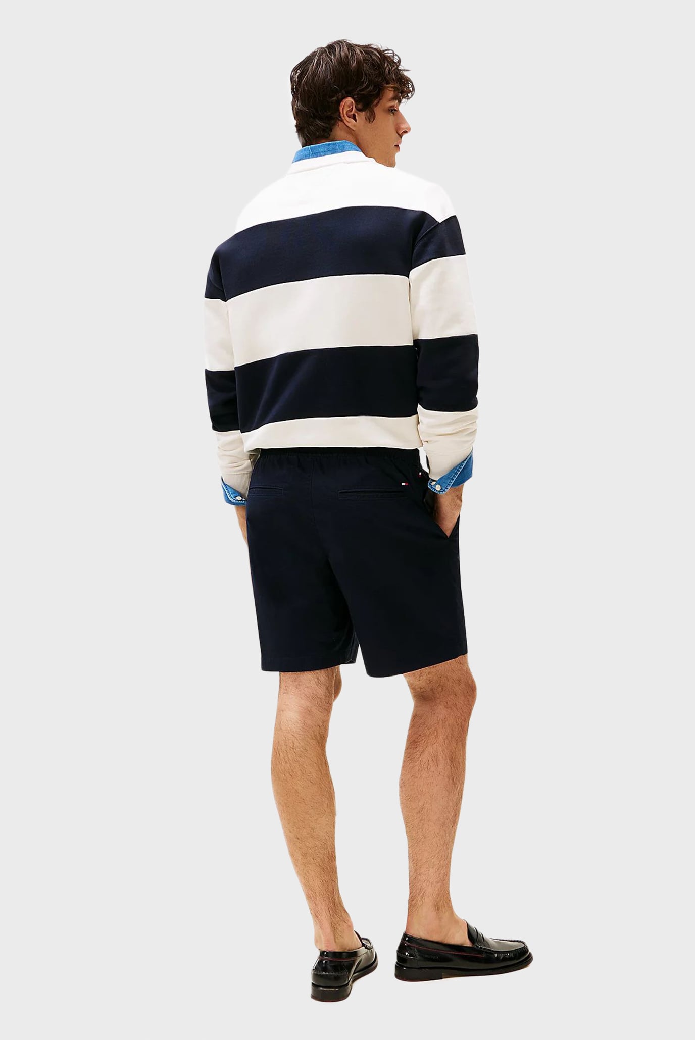 Мужские темно-синие шорты MERCER 7NC PO PAPERTOUCH 3