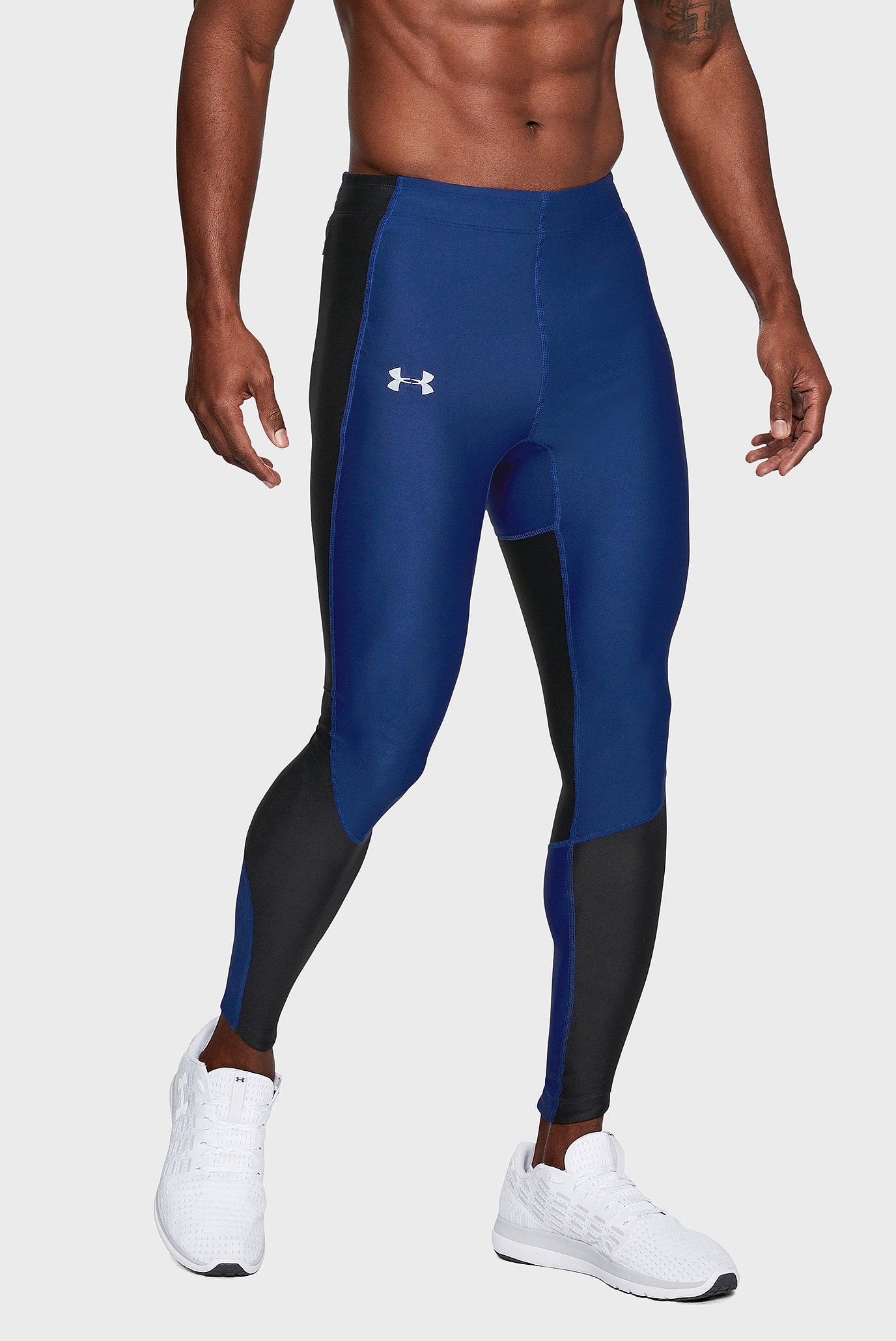 Мужские синие тайтсы UA COOLSWITCH RUN TIGHT v3 10