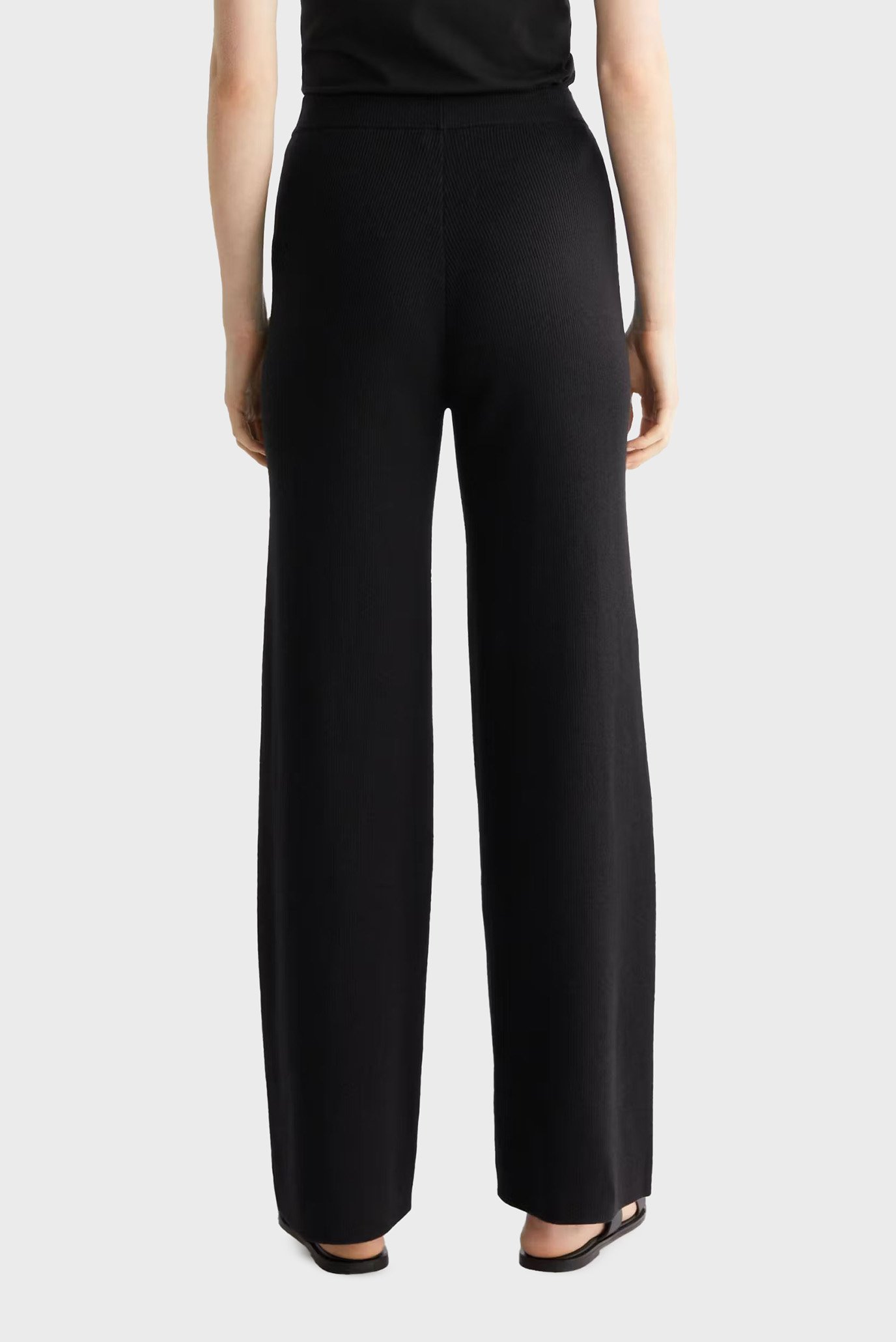 Штаны RIB WIDE LEG PANTCalvin Klein Штаны RIB WIDE LEG PANT 6