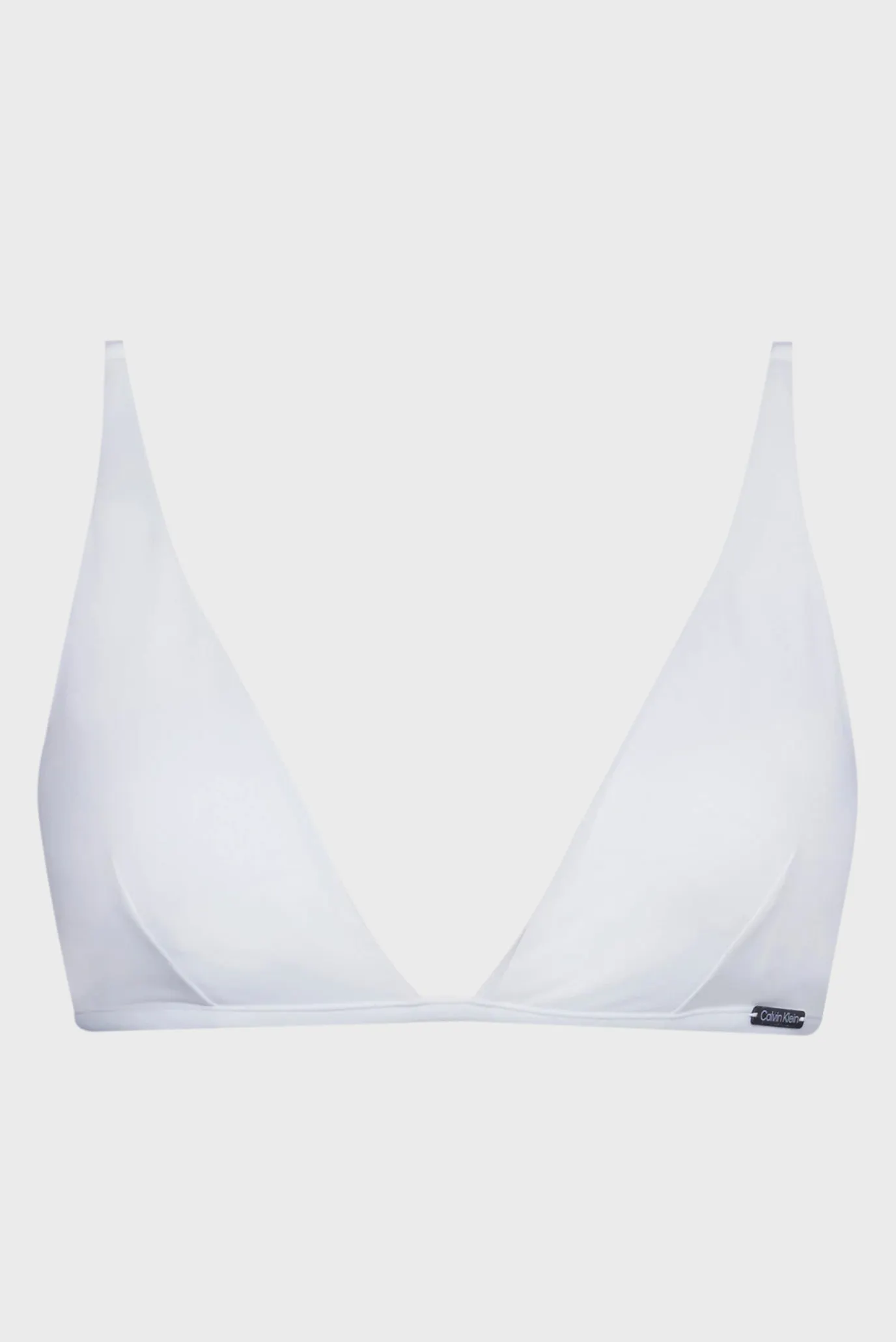 Женский белый лиф от купальника FIXED TRIANGLE-RP 10