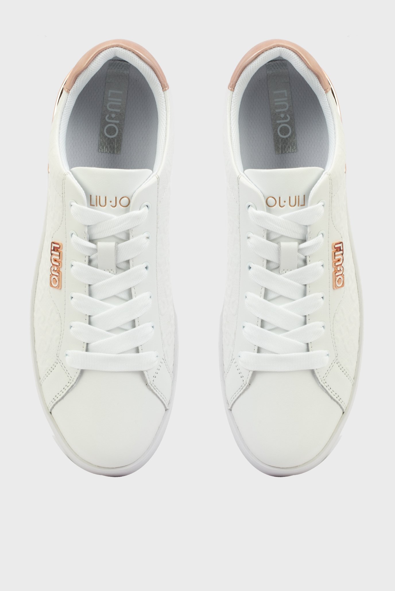 Кеды SILVIA 70 - SNEAKER CALF LEATHER MONOGRA WHITE 4