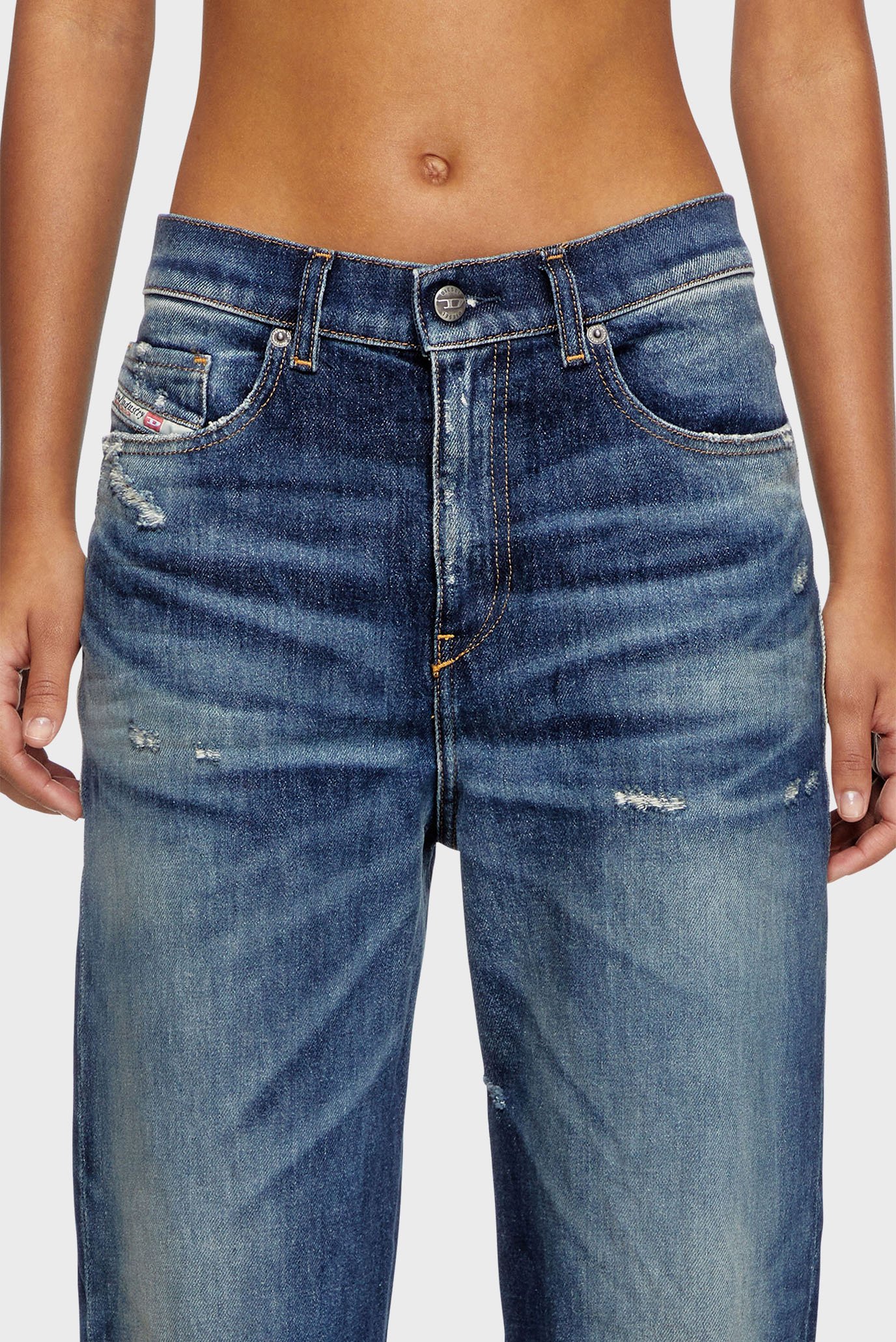 Женские темно-синие джинсы 2016 D-AIR 4