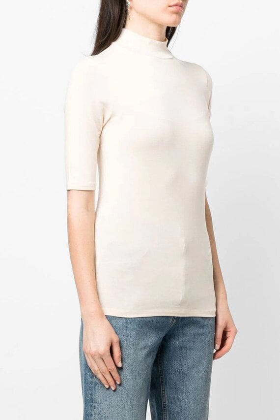 Топ TONAL LOGO HS MOCK NECK TOP Calvin Klein