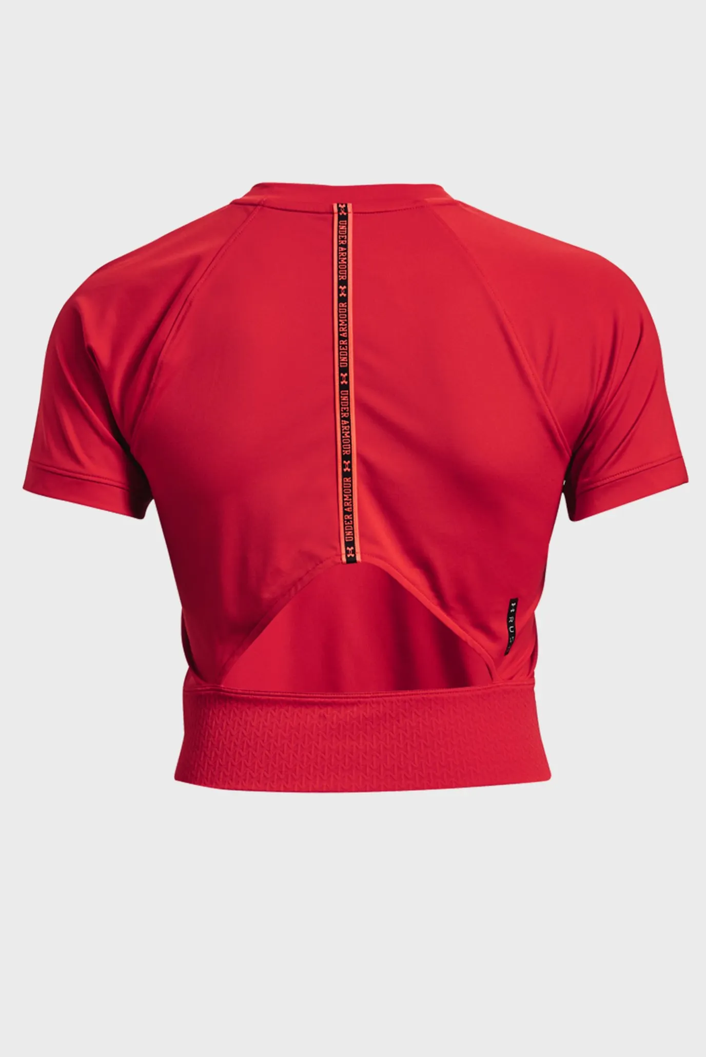 Женская красная футболка UA Rush Perf Top SP 14