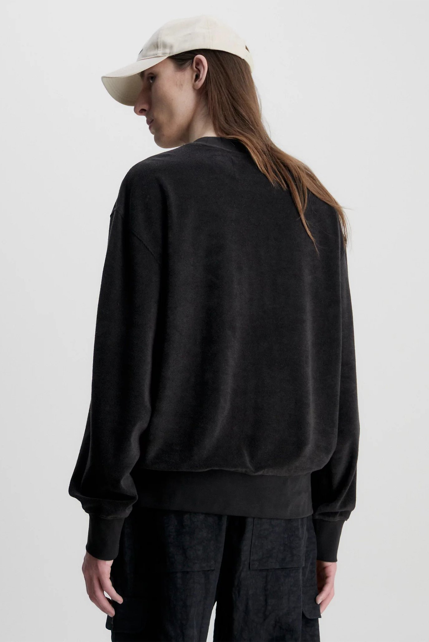 Свитшот EMBRO NECK TOWELLING CREWNECK 2