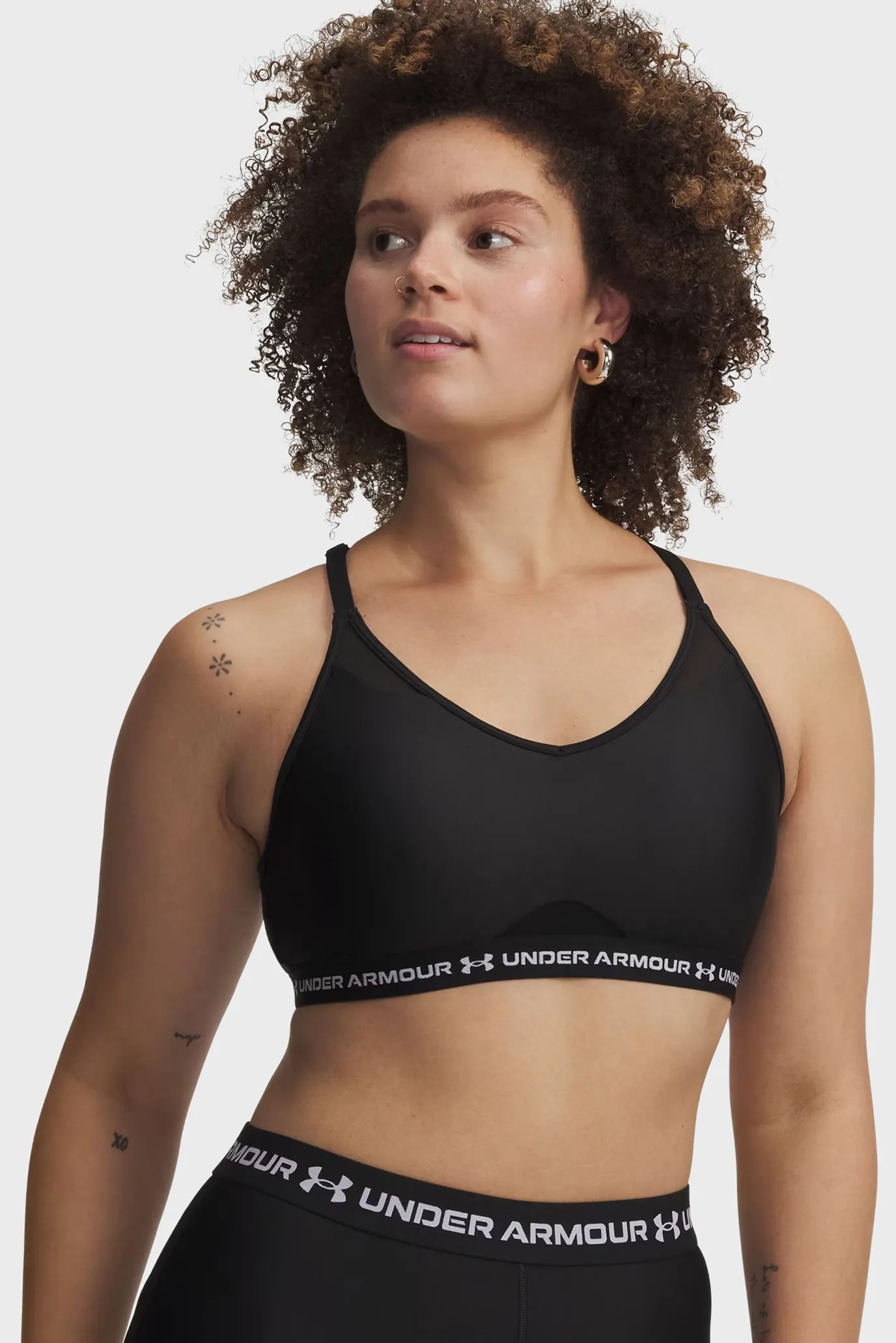 Топ UA Crossback Low Bra-BLK 3