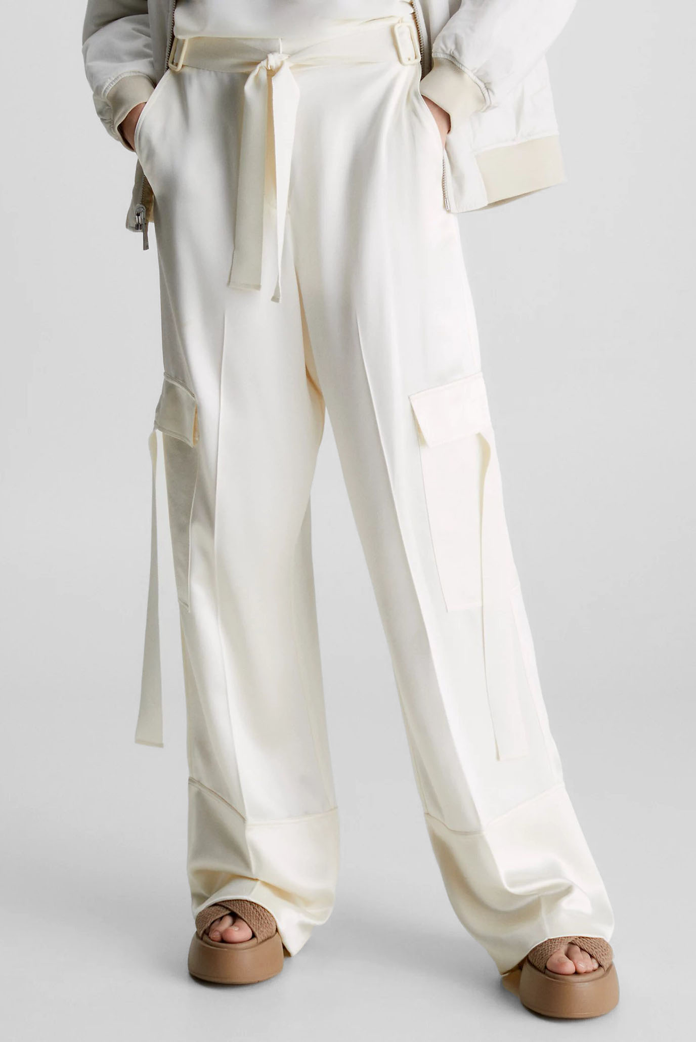 Женские белые карго NAIA SHINE 6