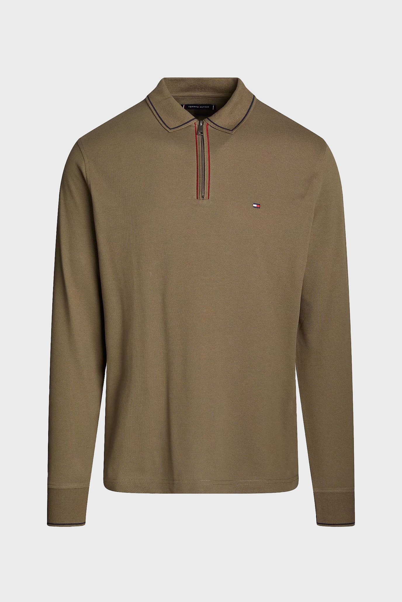 Поло с длинным рукавом LS ZIP RWB DETAIL REG POLO 5