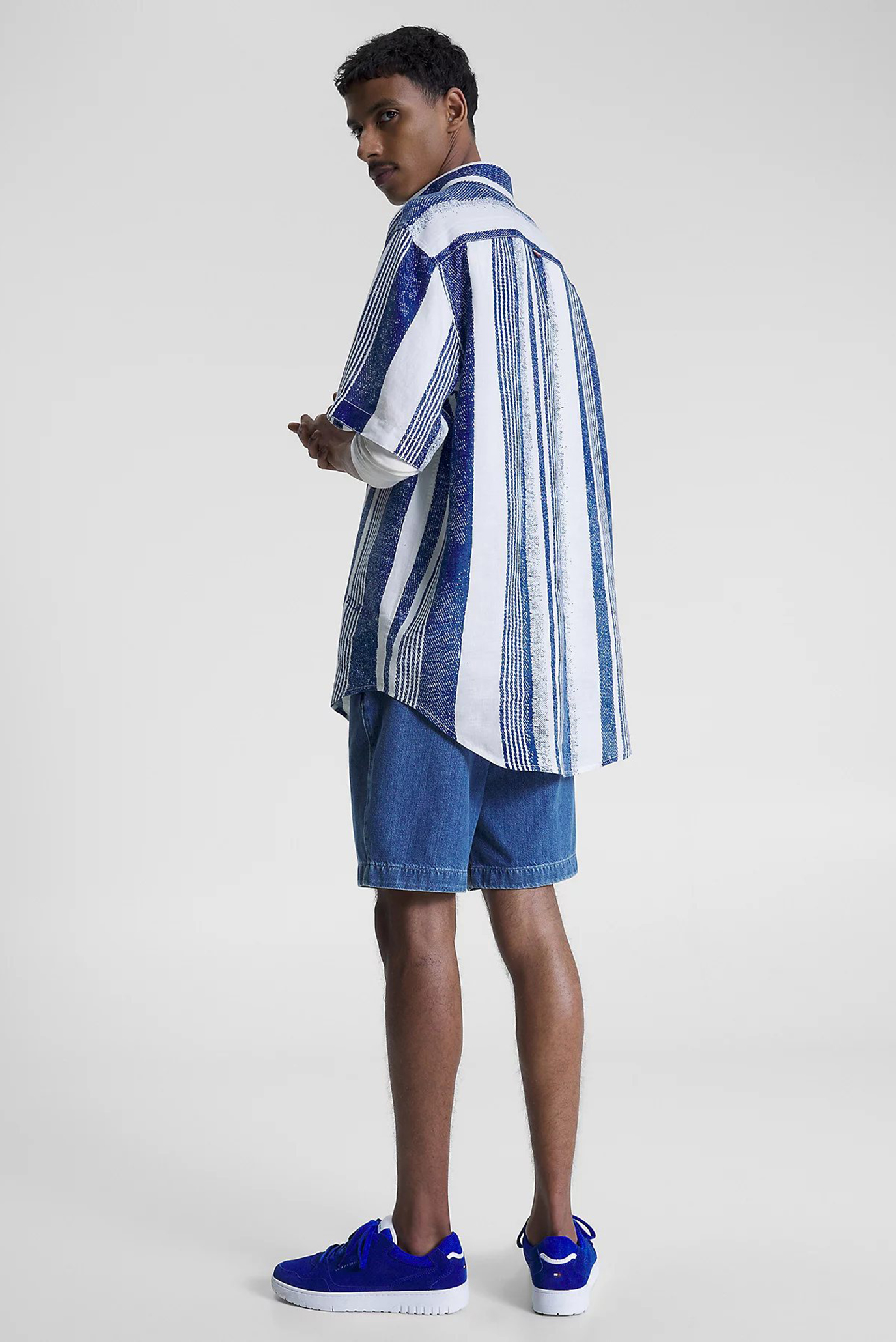 Рубашка с коротким рукавом HAND PAINTED STRIPE SHIRT S S 3