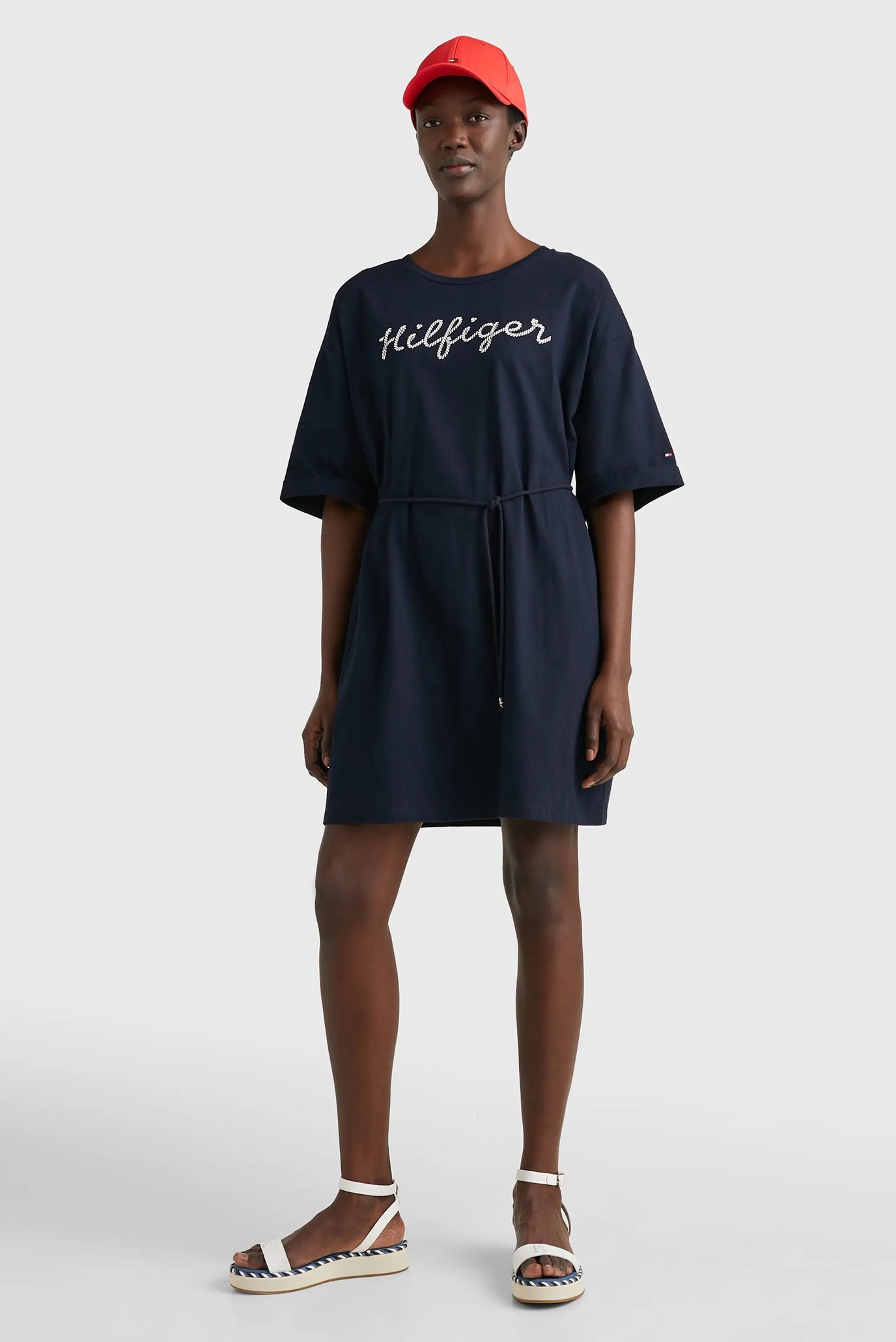 Платье REG ROPE PUFF PRINT KNEE DRS SS 2