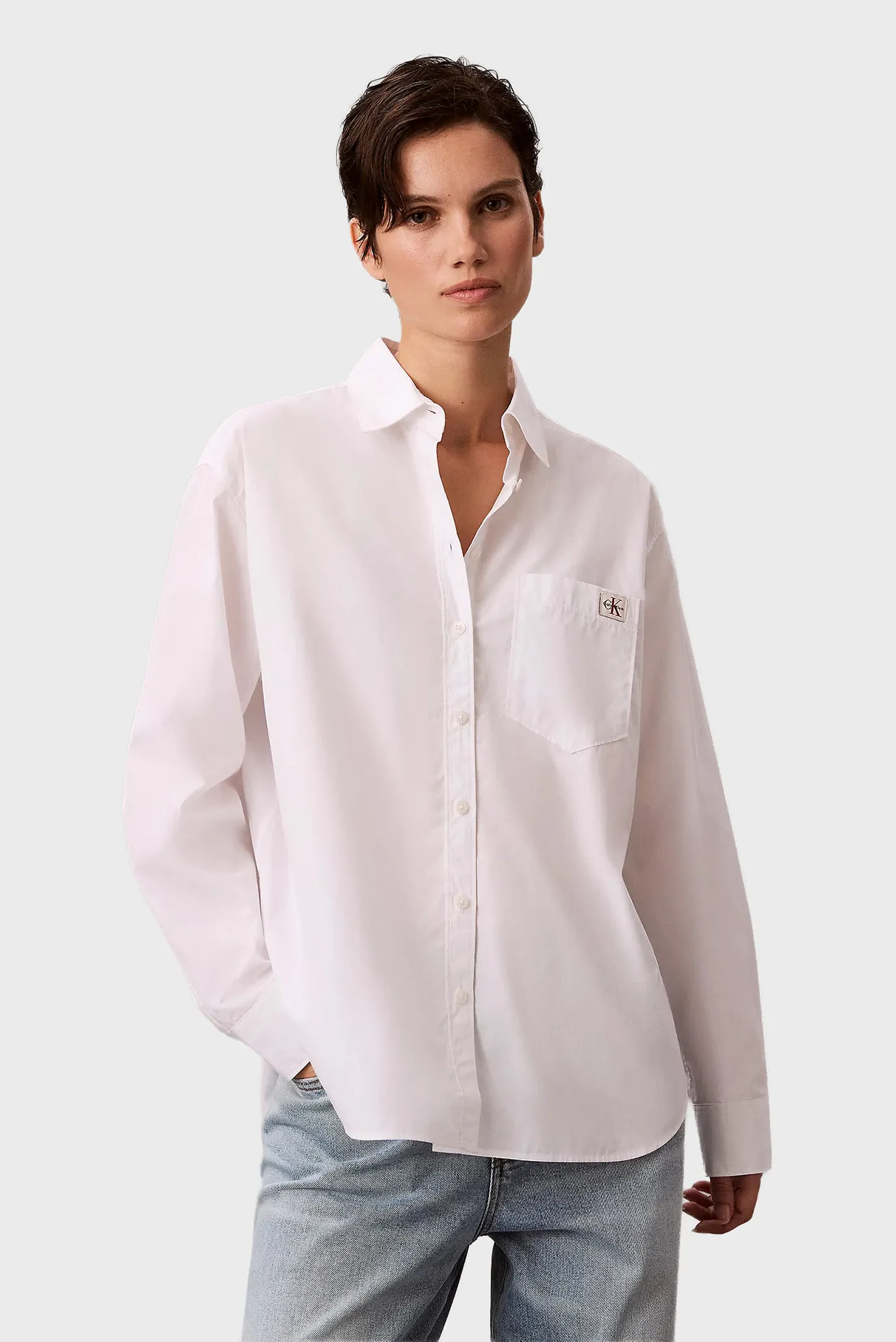 Рубашка COTTON POPLIN RELAXED SHIRT WOVE 1