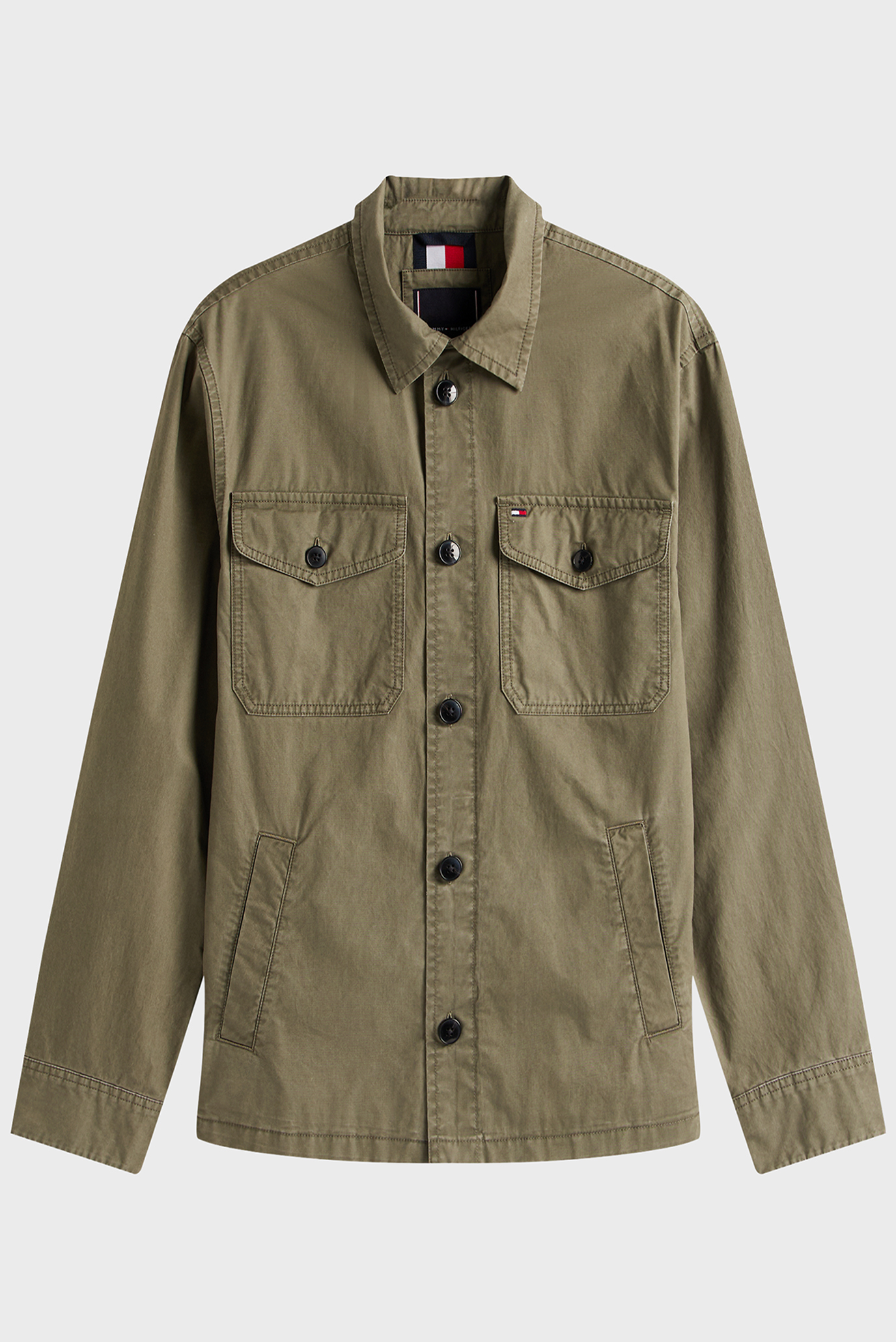 Куртка демисезонная/COTTON TWILL SHIRT JACKET 4