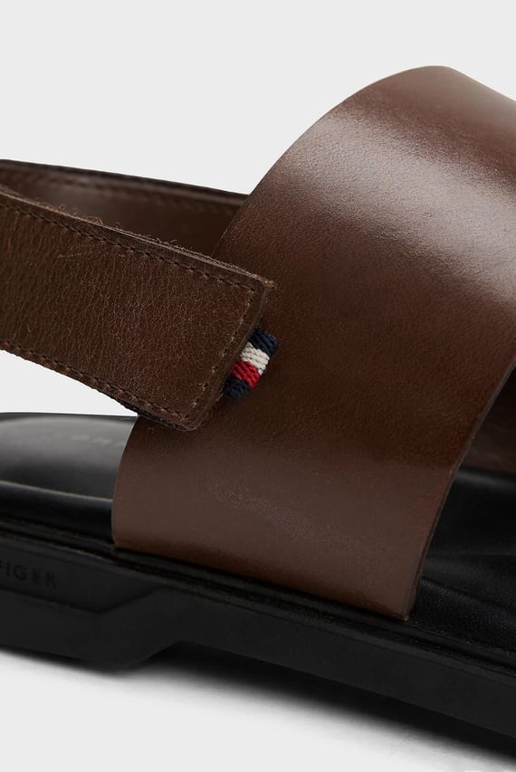 Сандалии PREMIUM HILFIGER STRAPPY LH SAND