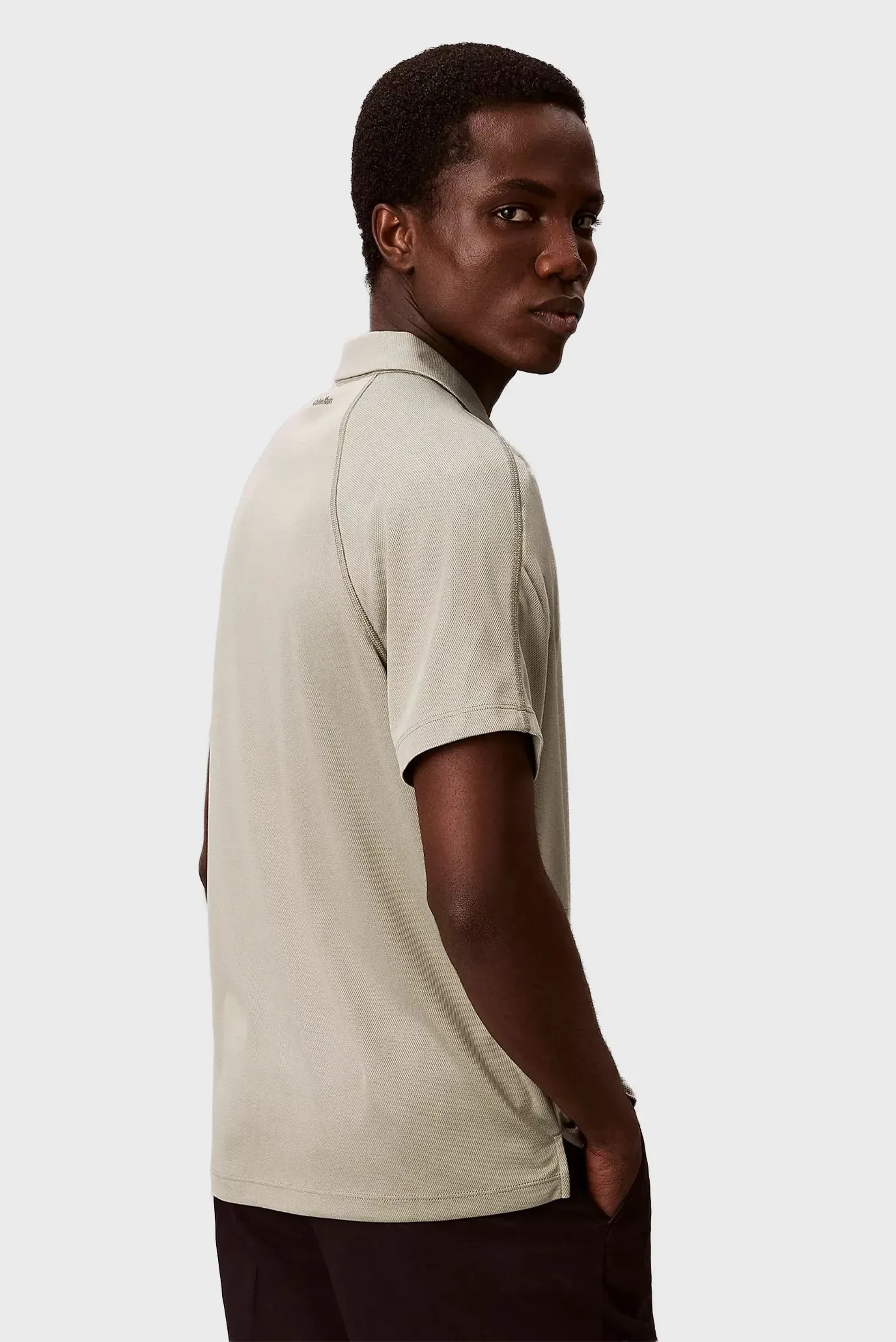 Поло SS SLIM STRETCH MESH PIQUE POLO 4